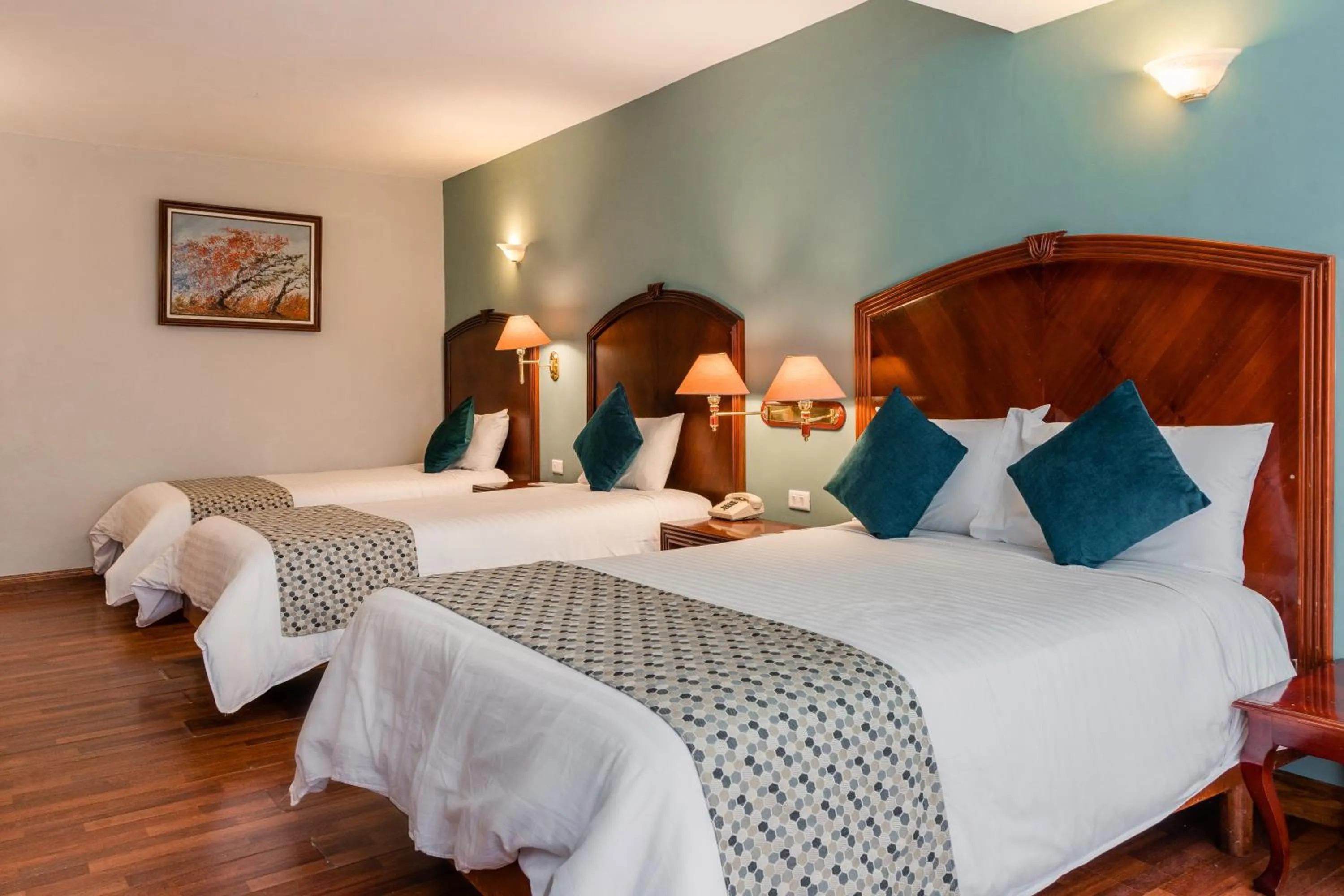 Bed in Hotel Libertador