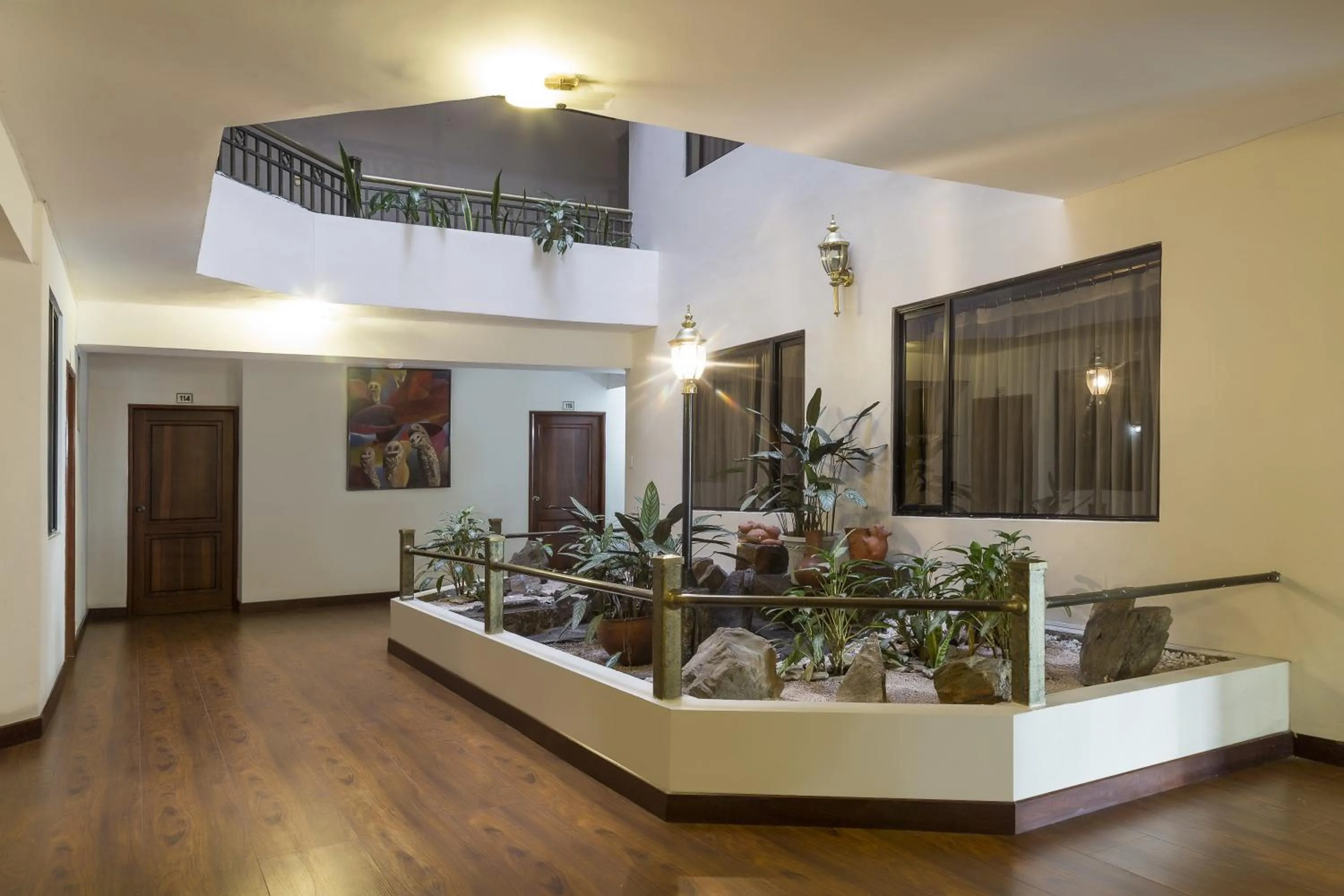 Patio in Hotel Libertador