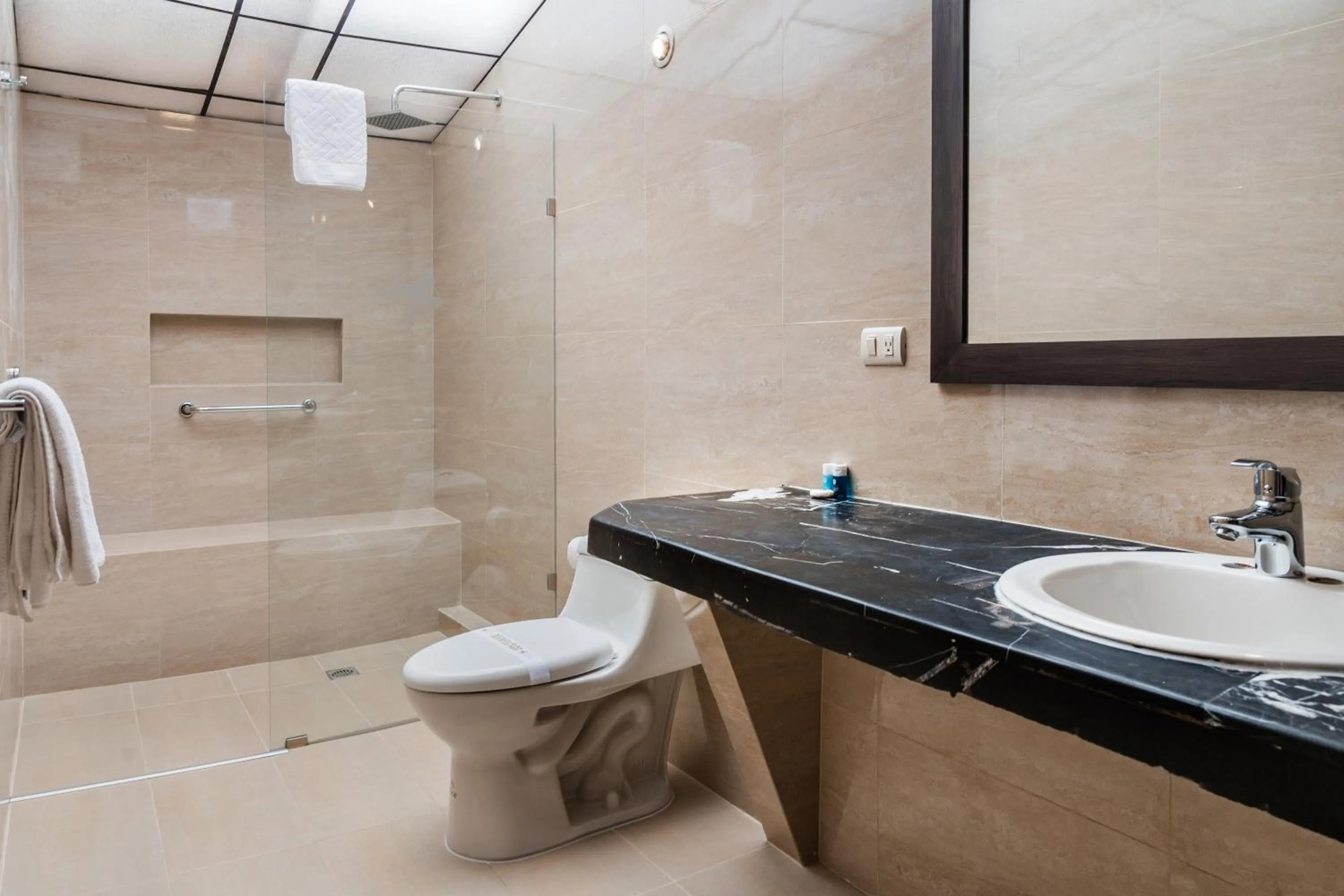 Shower in Hotel Libertador