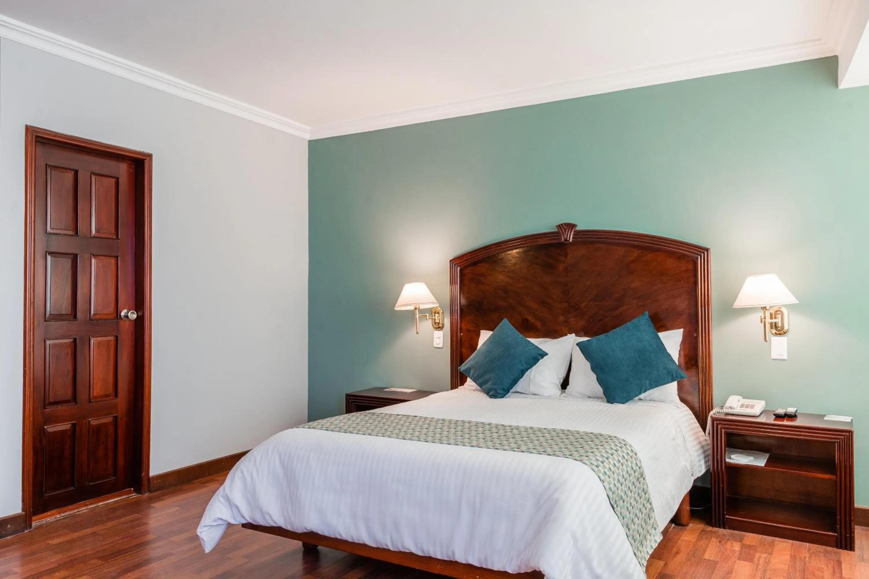 Bed in Hotel Libertador