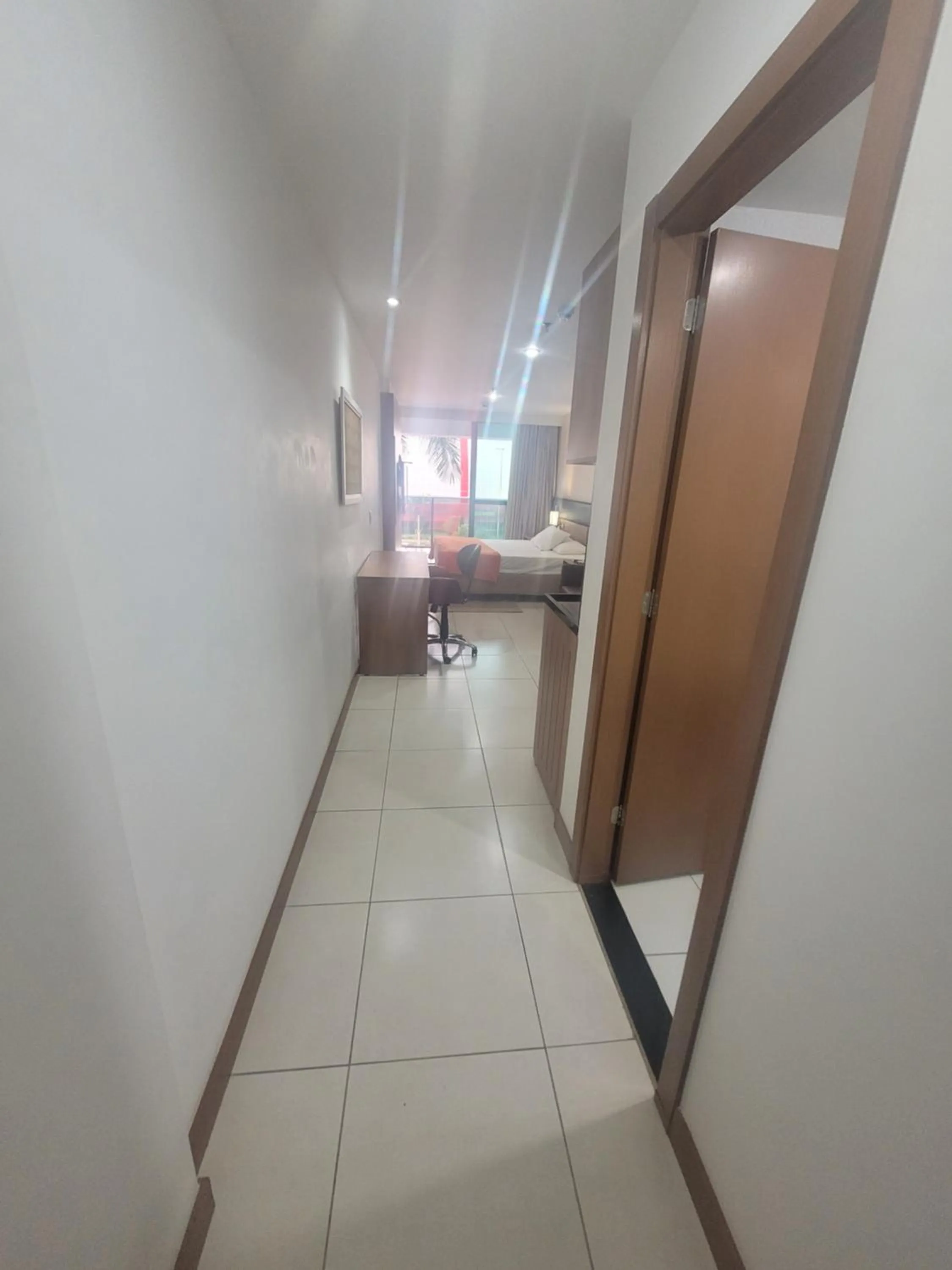 Photo of the whole room in Flat no Athos Bulcão Executive By Rei dos Flats