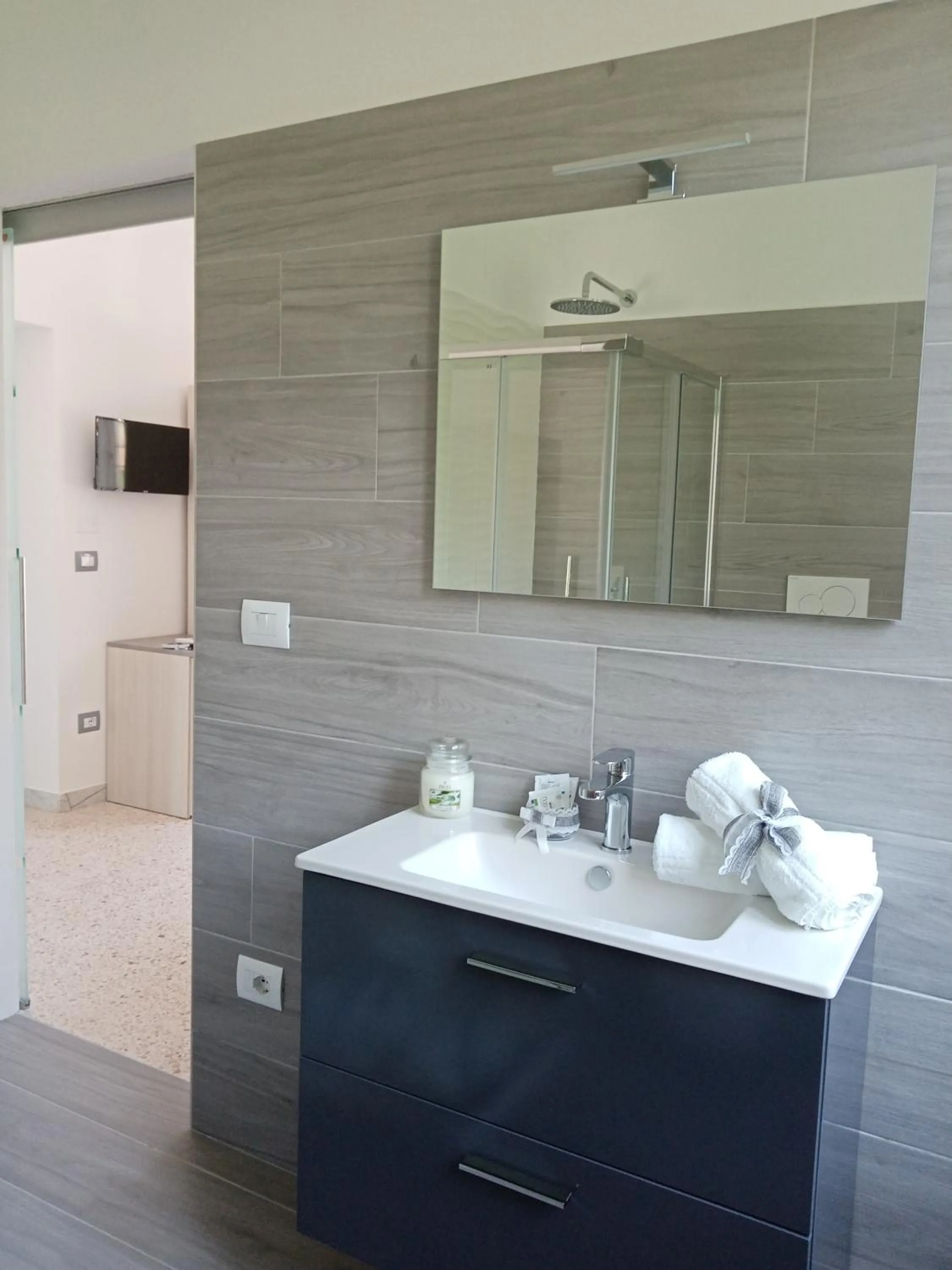 Bathroom in B&B Villa dei Desideri