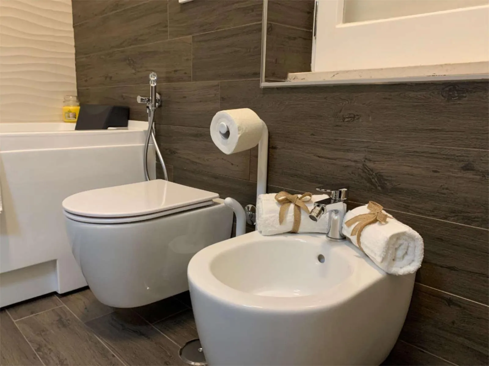 Bathroom in B&B Villa dei Desideri