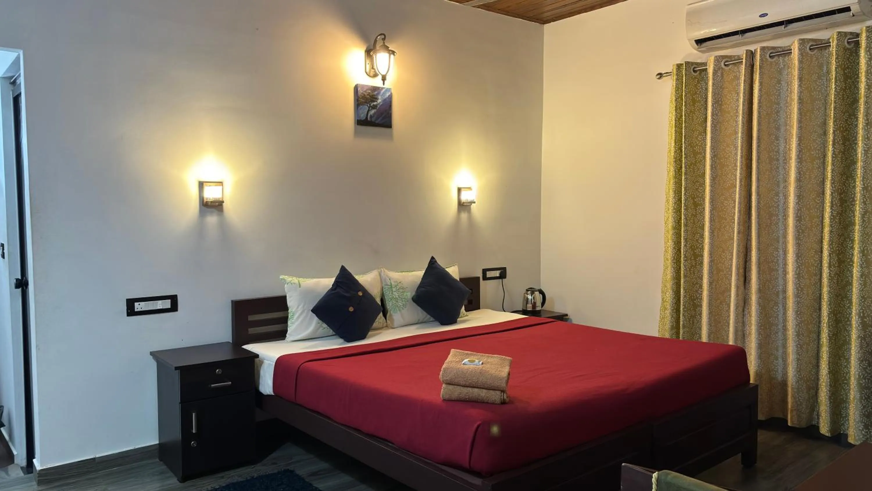 Bed in Marari Charlys Homestay