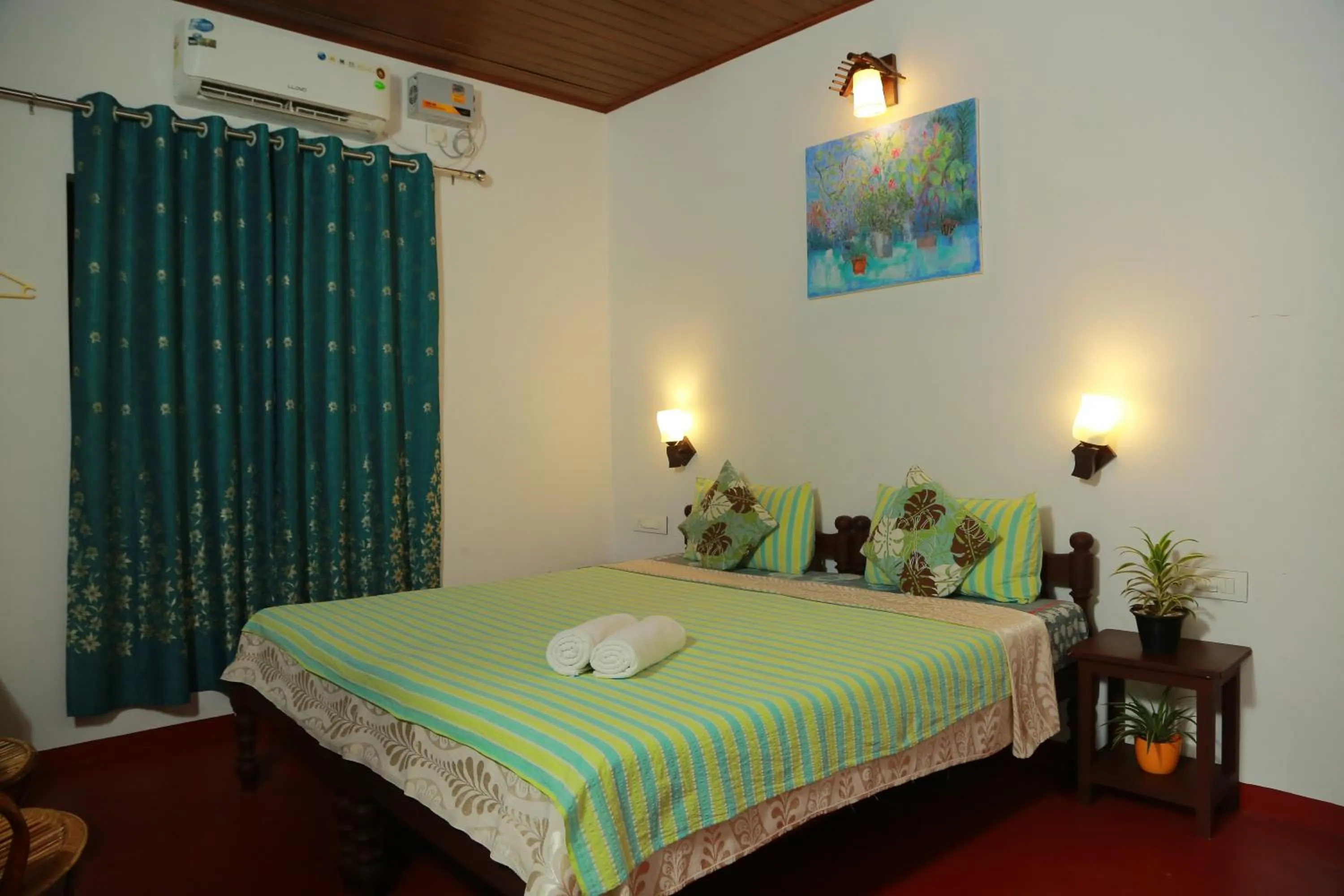 Bed in Marari Charlys Homestay
