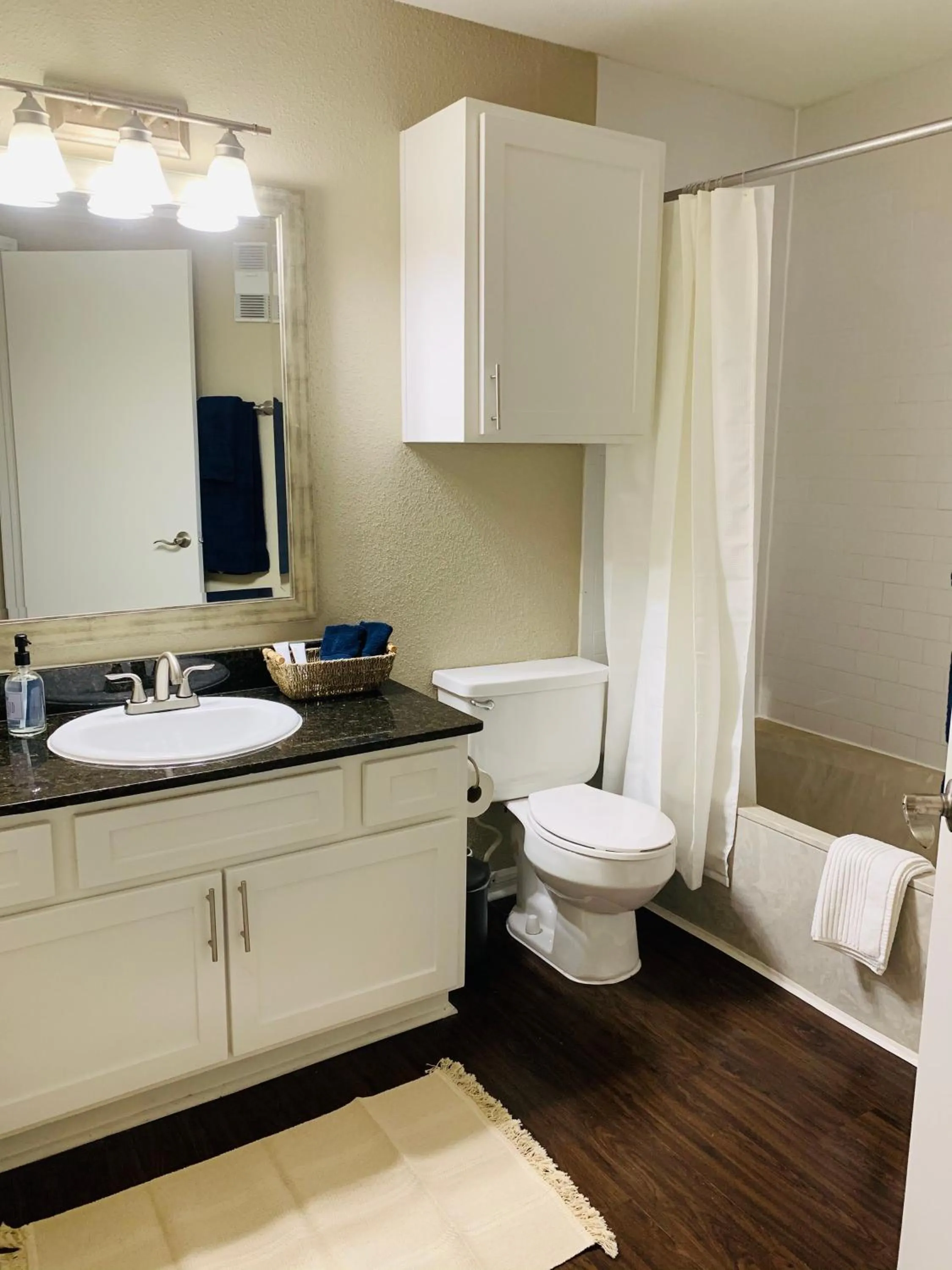 Bathroom in Peaceful Medical Center Apartment 2BR & 2BA
