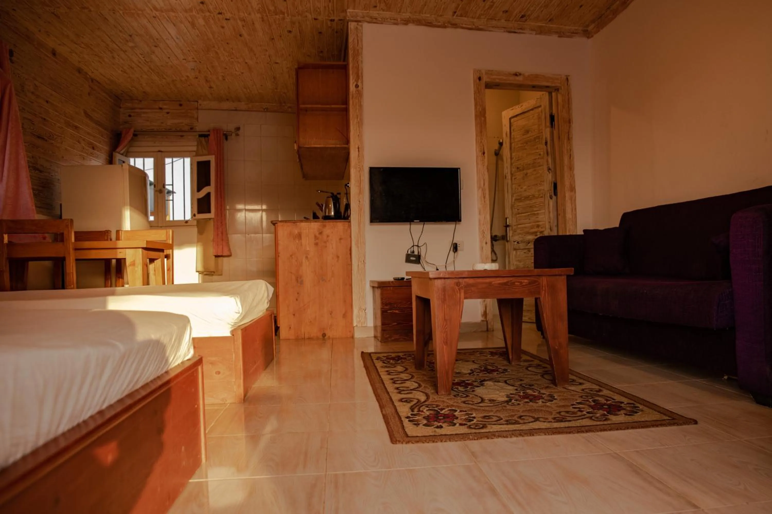 Seating area, Bed in Station House