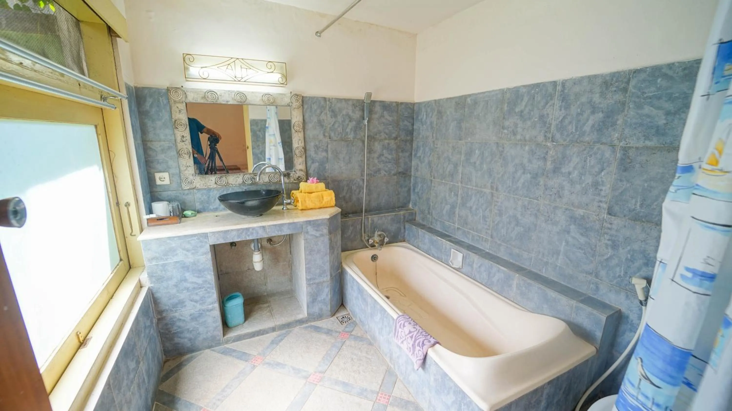 Bath in Alit Beach Resort and Villas