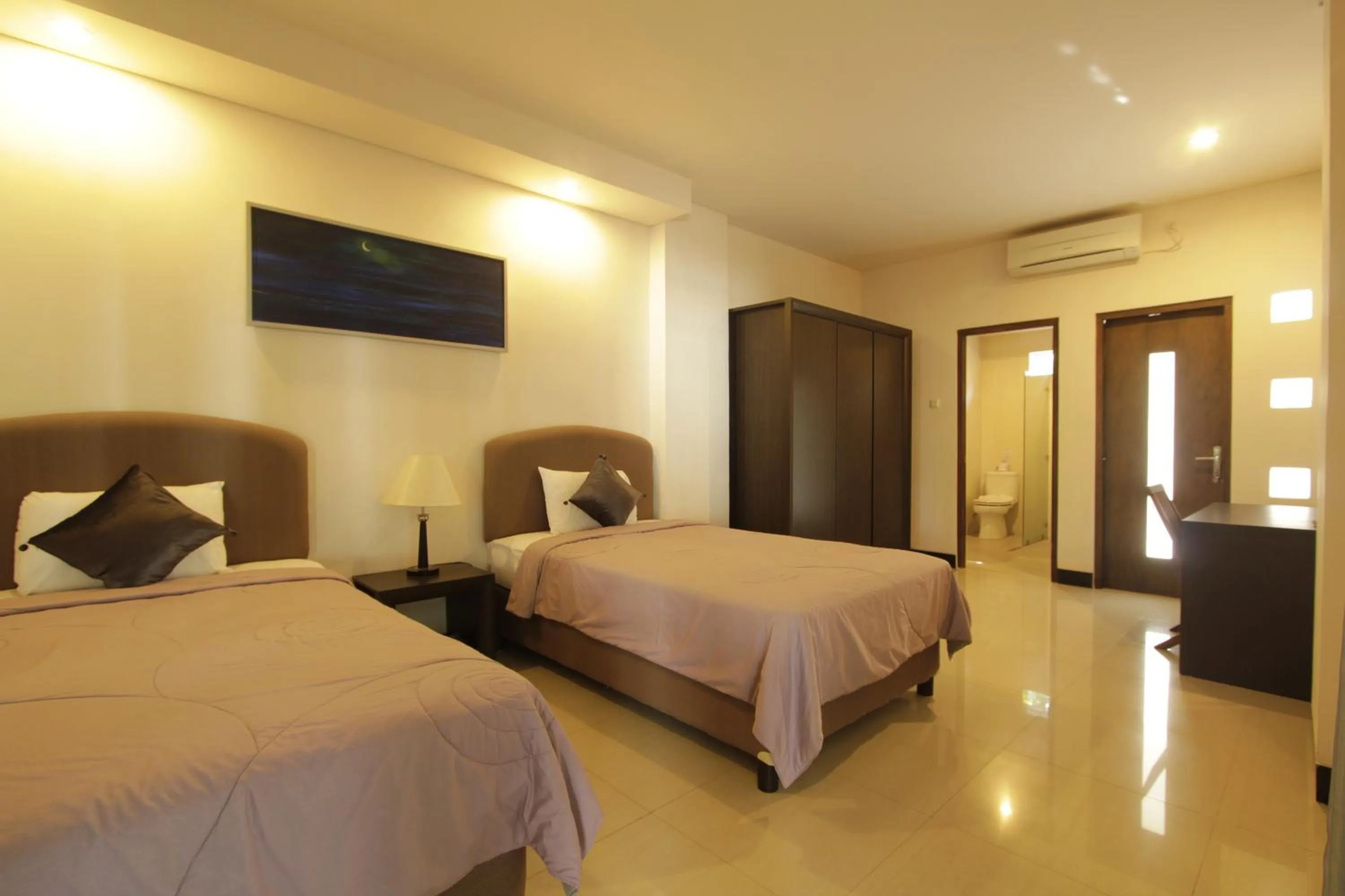 Bedroom, Bed in Alit Beach Resort and Villas