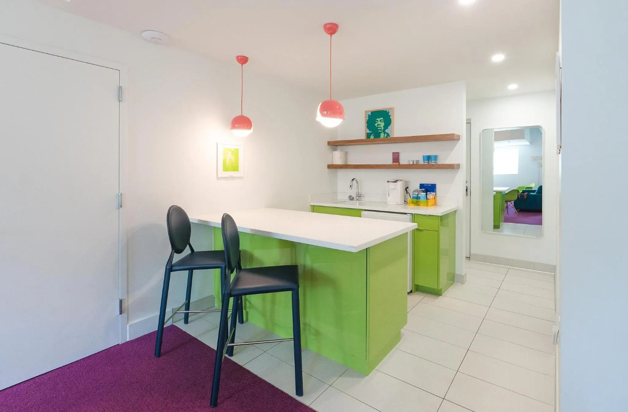 Kitchen or kitchenette in The Gallatin