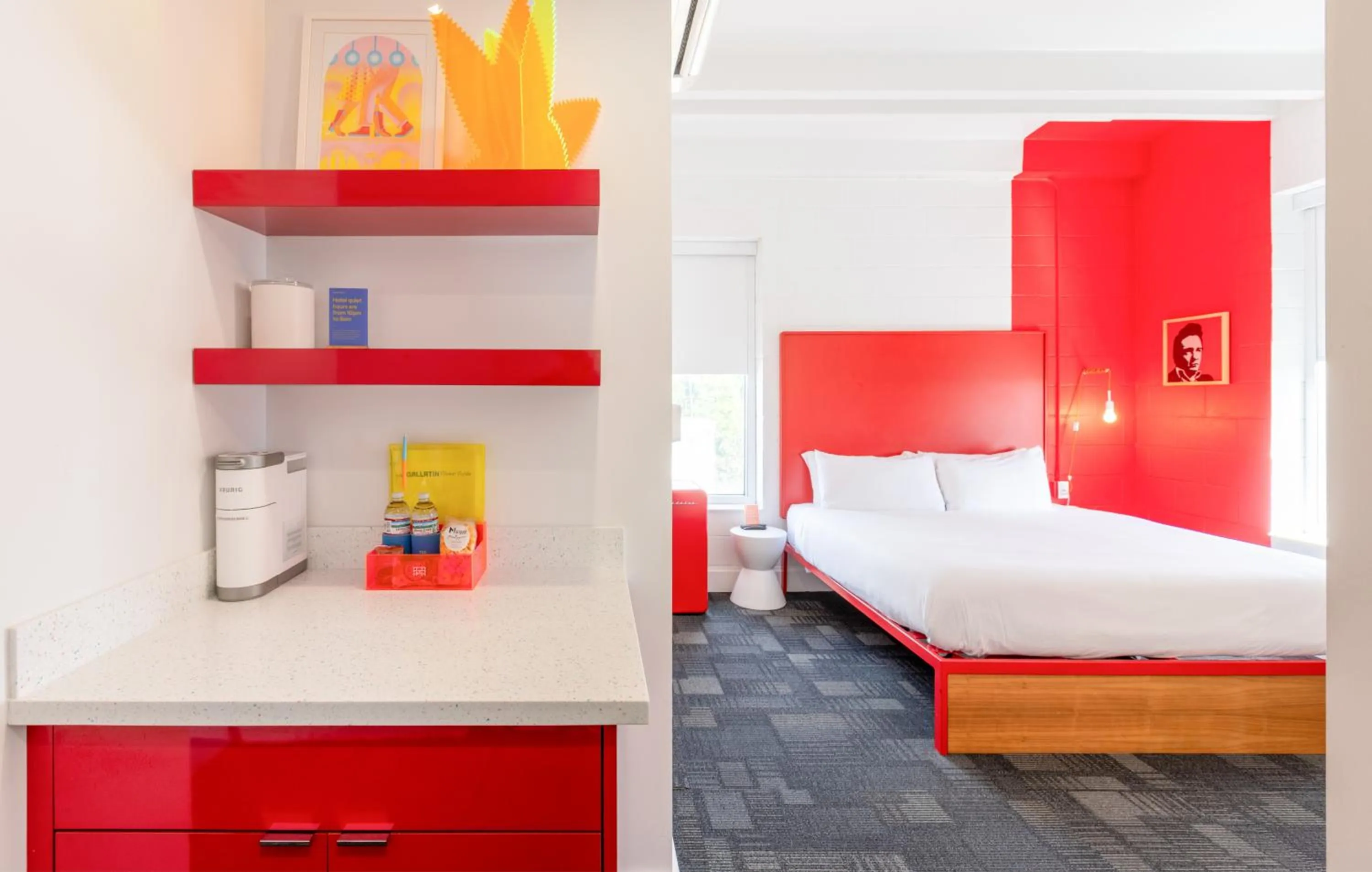 Bedroom, Bed in The Gallatin