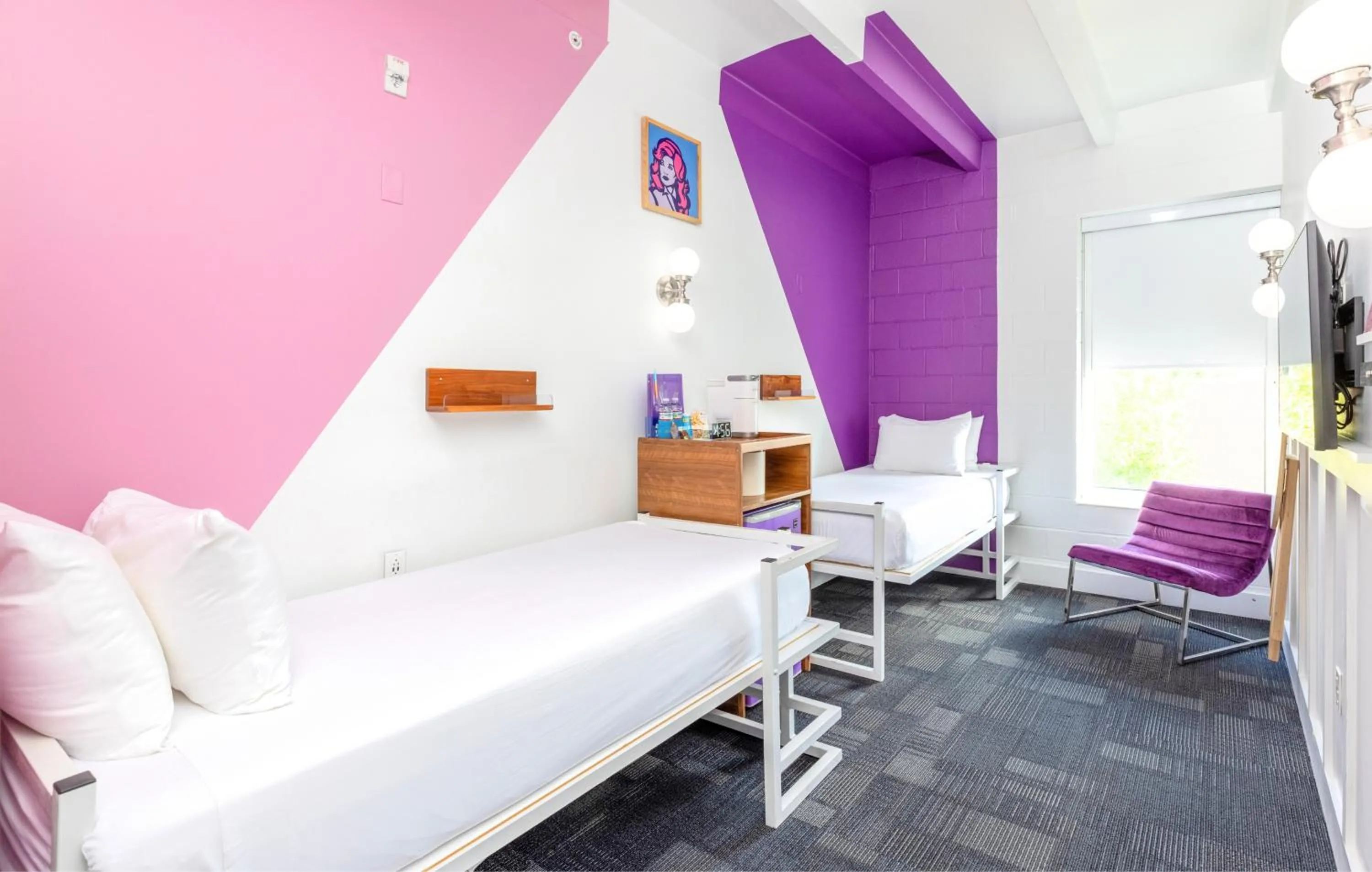 Bedroom, Bed in The Gallatin