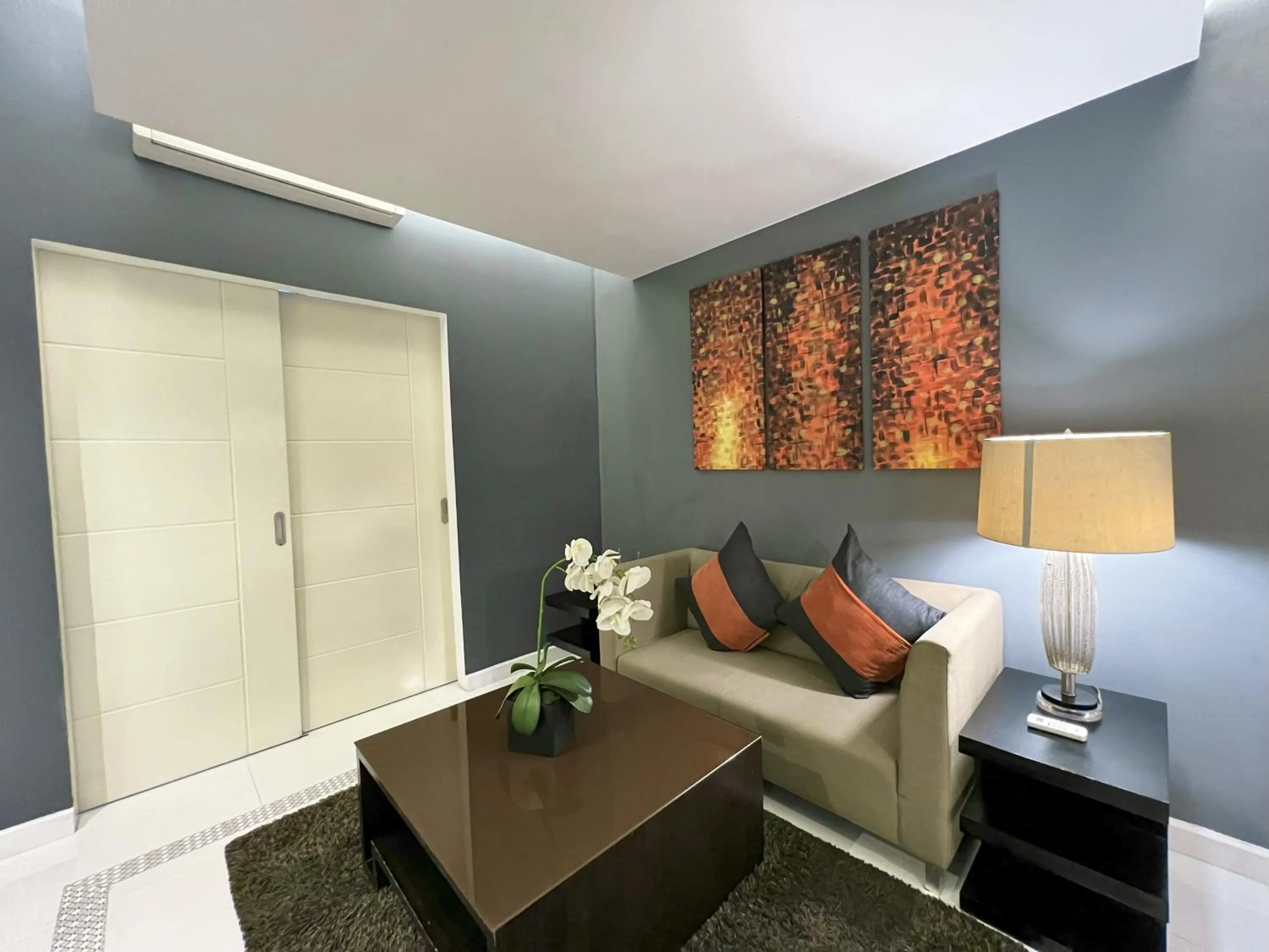 Living room in KL Serviced Residences Managed by HII