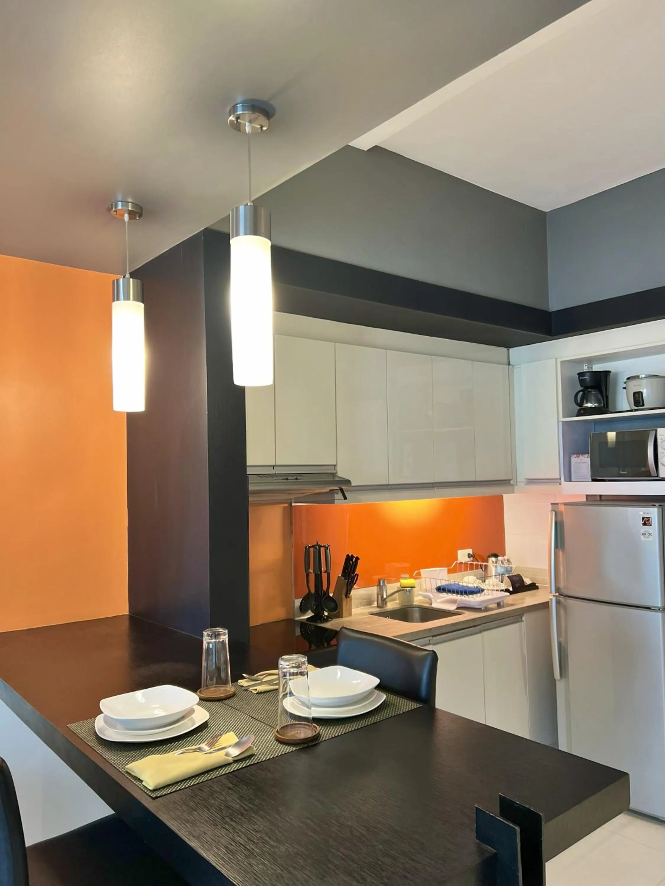 Kitchen or kitchenette in KL Serviced Residences Managed by HII