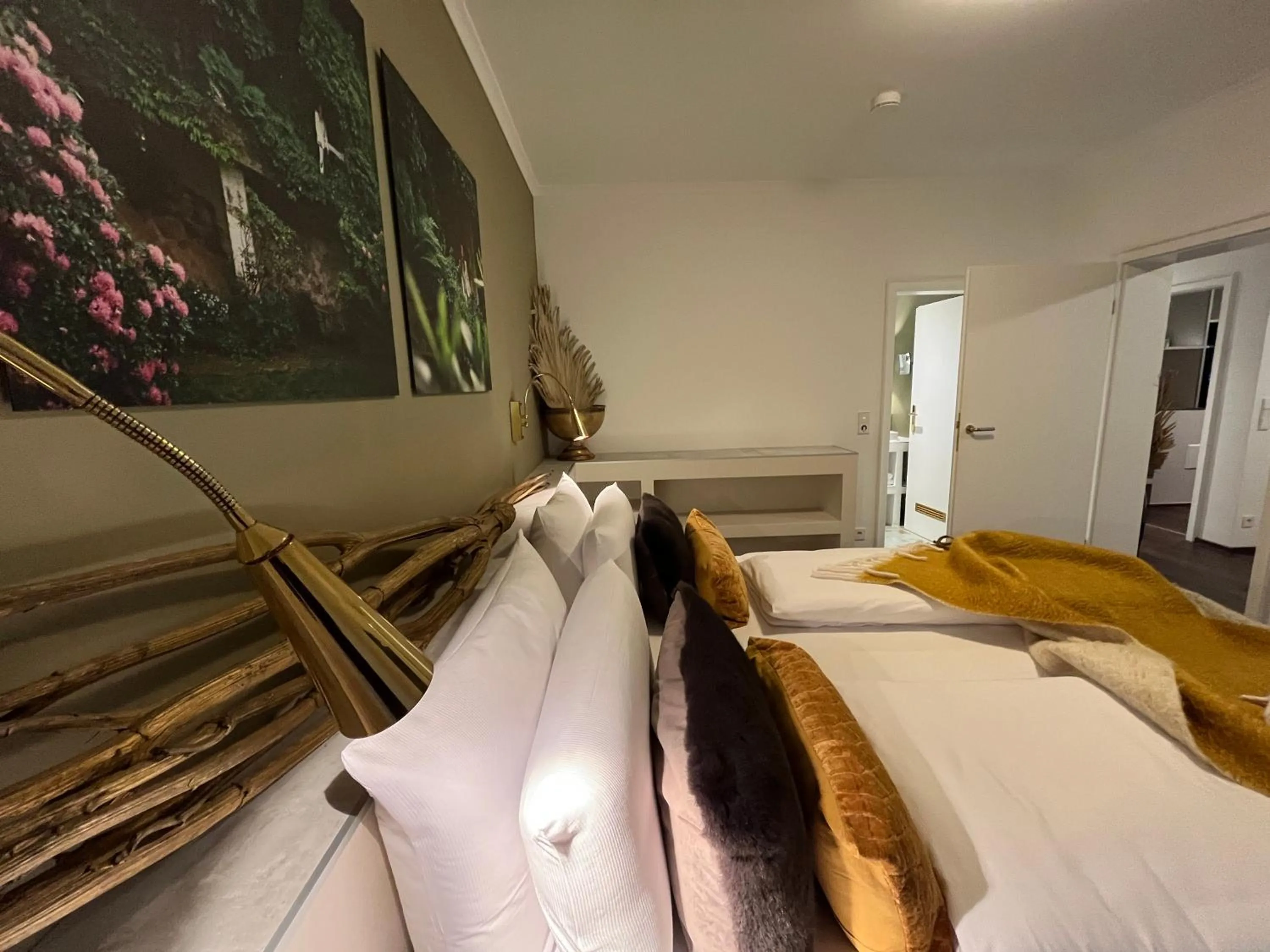 Bed in Hotel Schlossberg