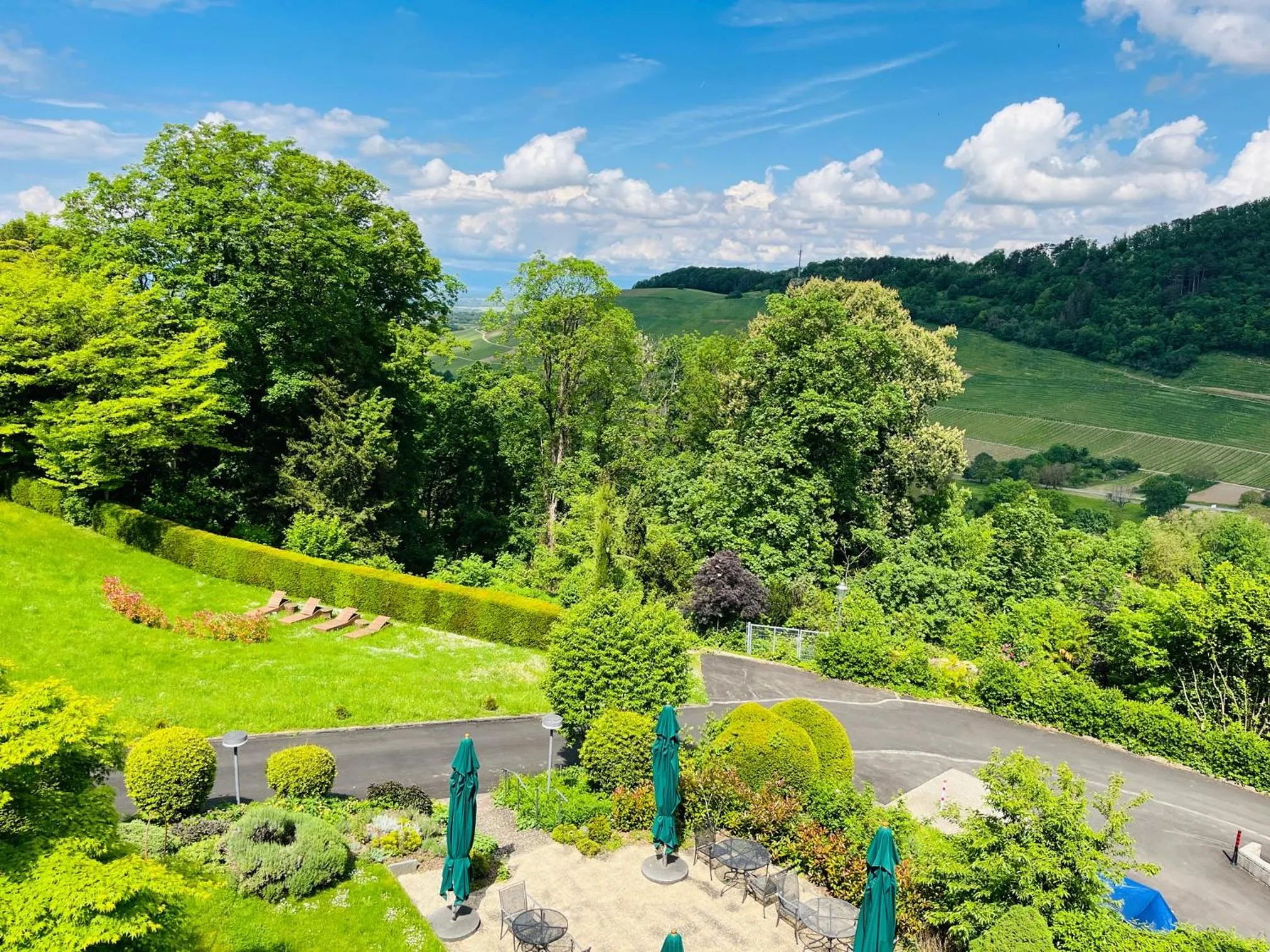 Balcony/Terrace in Hotel Schlossberg