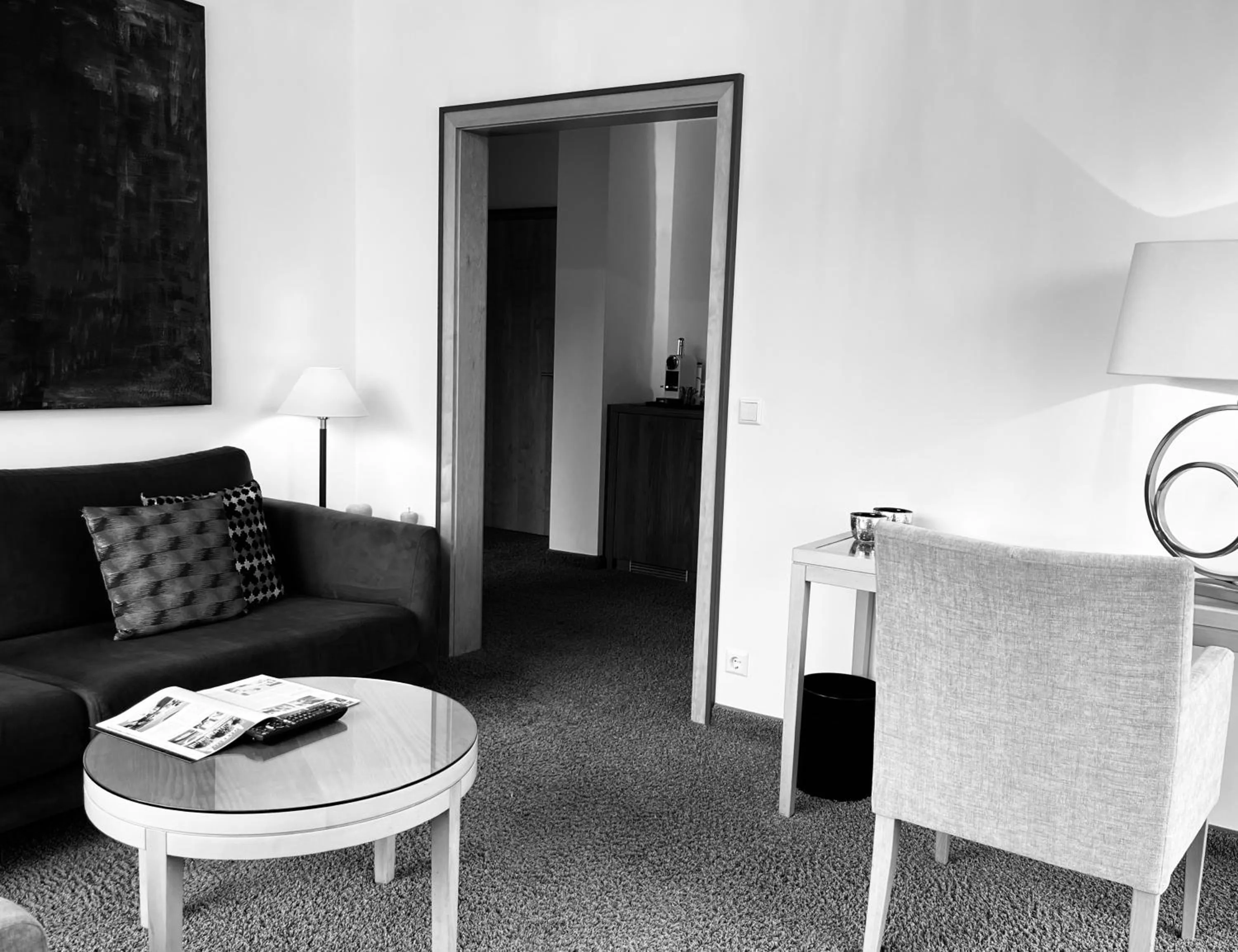 Living room in Hotel Schlossberg