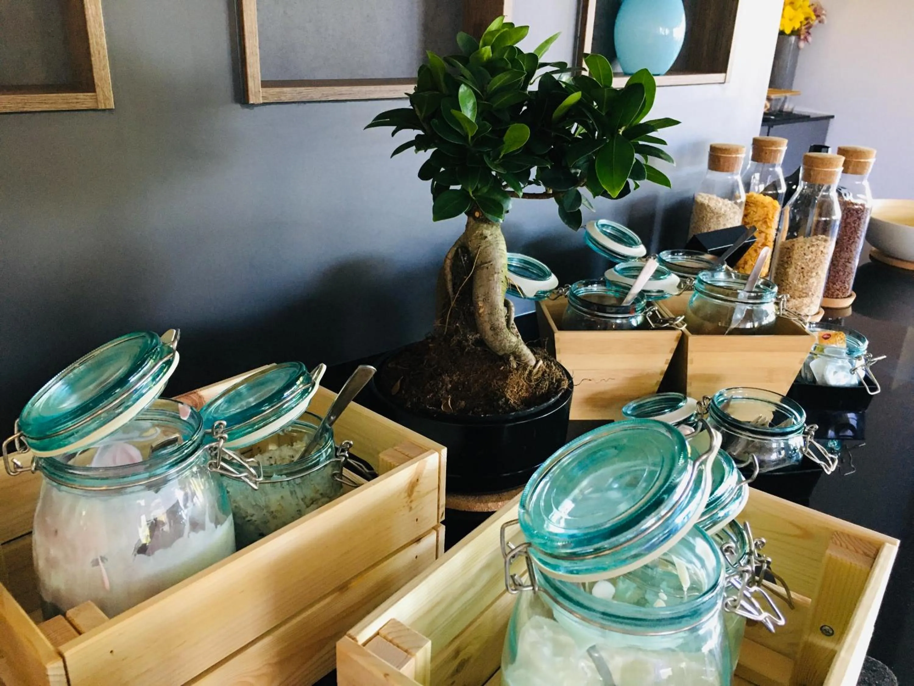 Buffet breakfast in Hotel Schlossberg