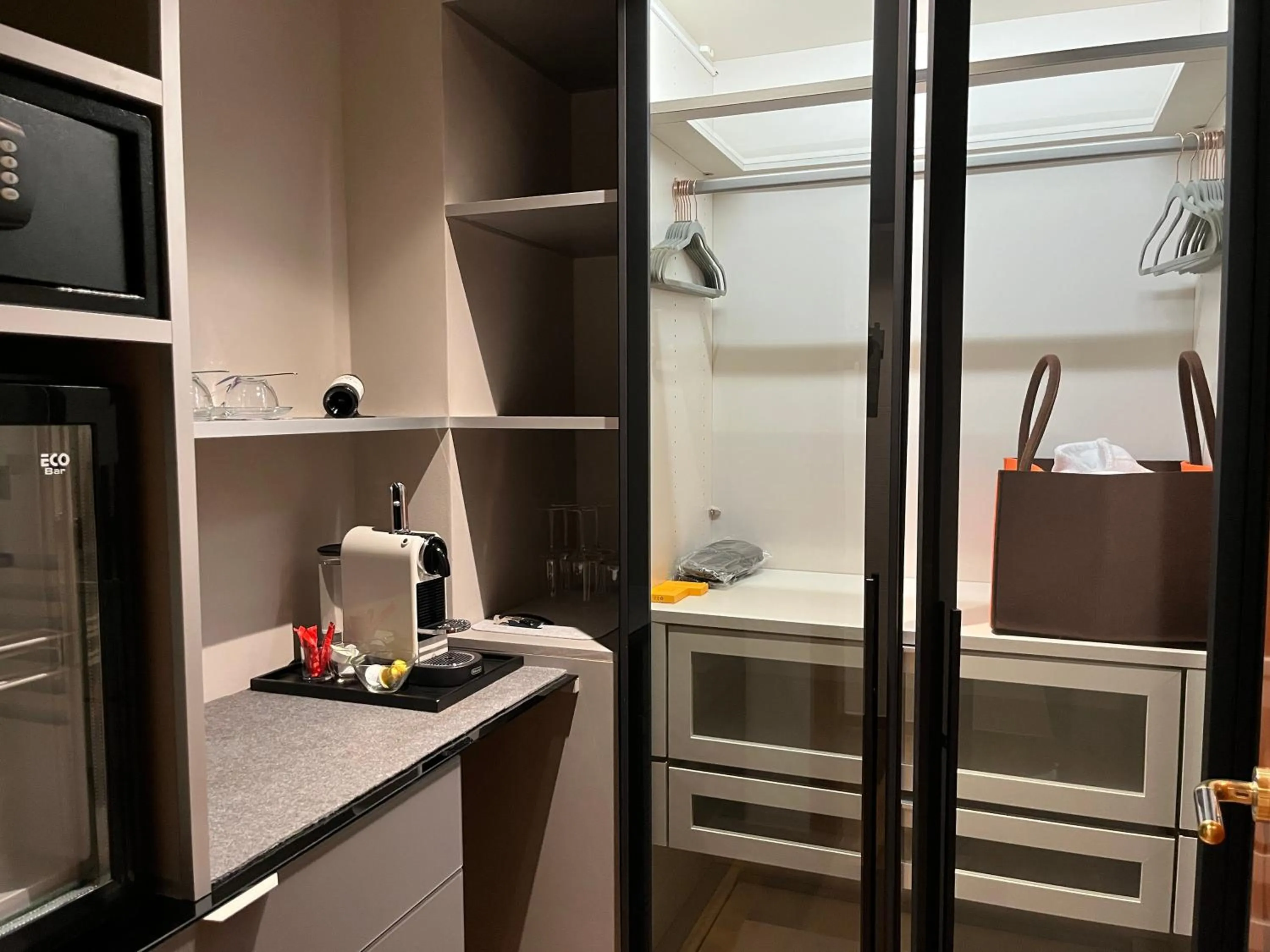 wardrobe in Hotel Schlossberg