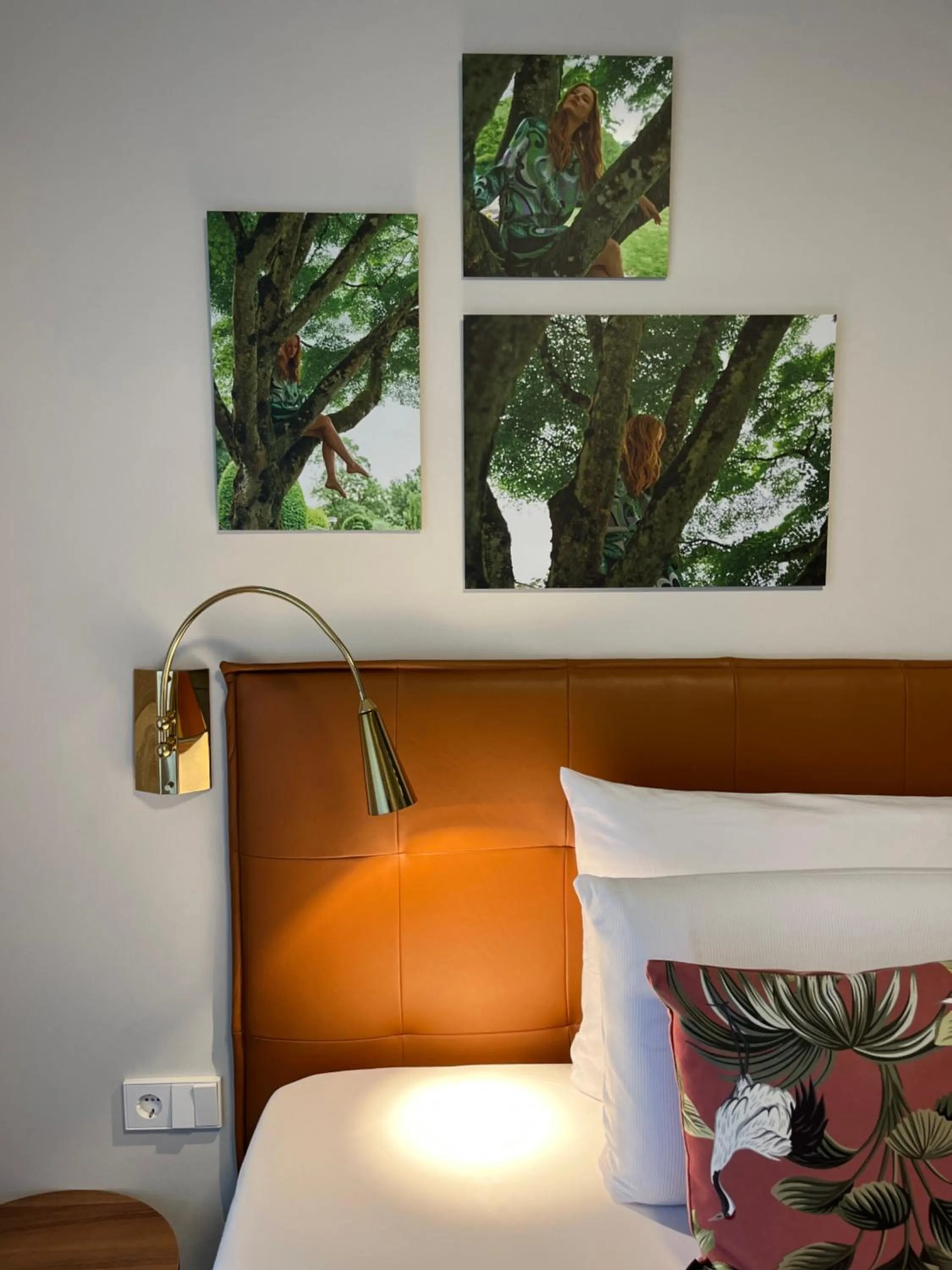 Bed in Hotel Schlossberg