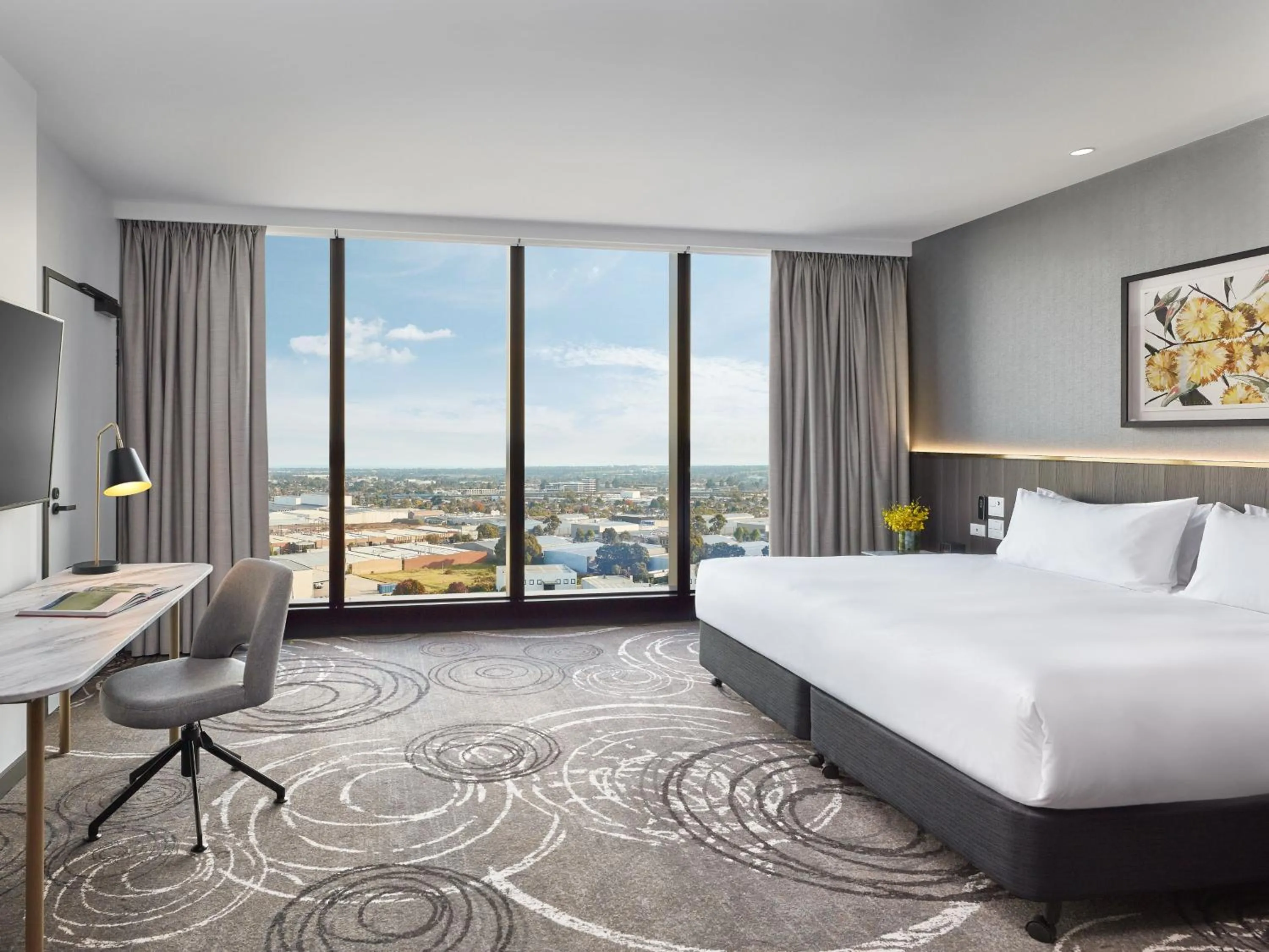 Bedroom, Bed in PARKROYAL Monash Melbourne