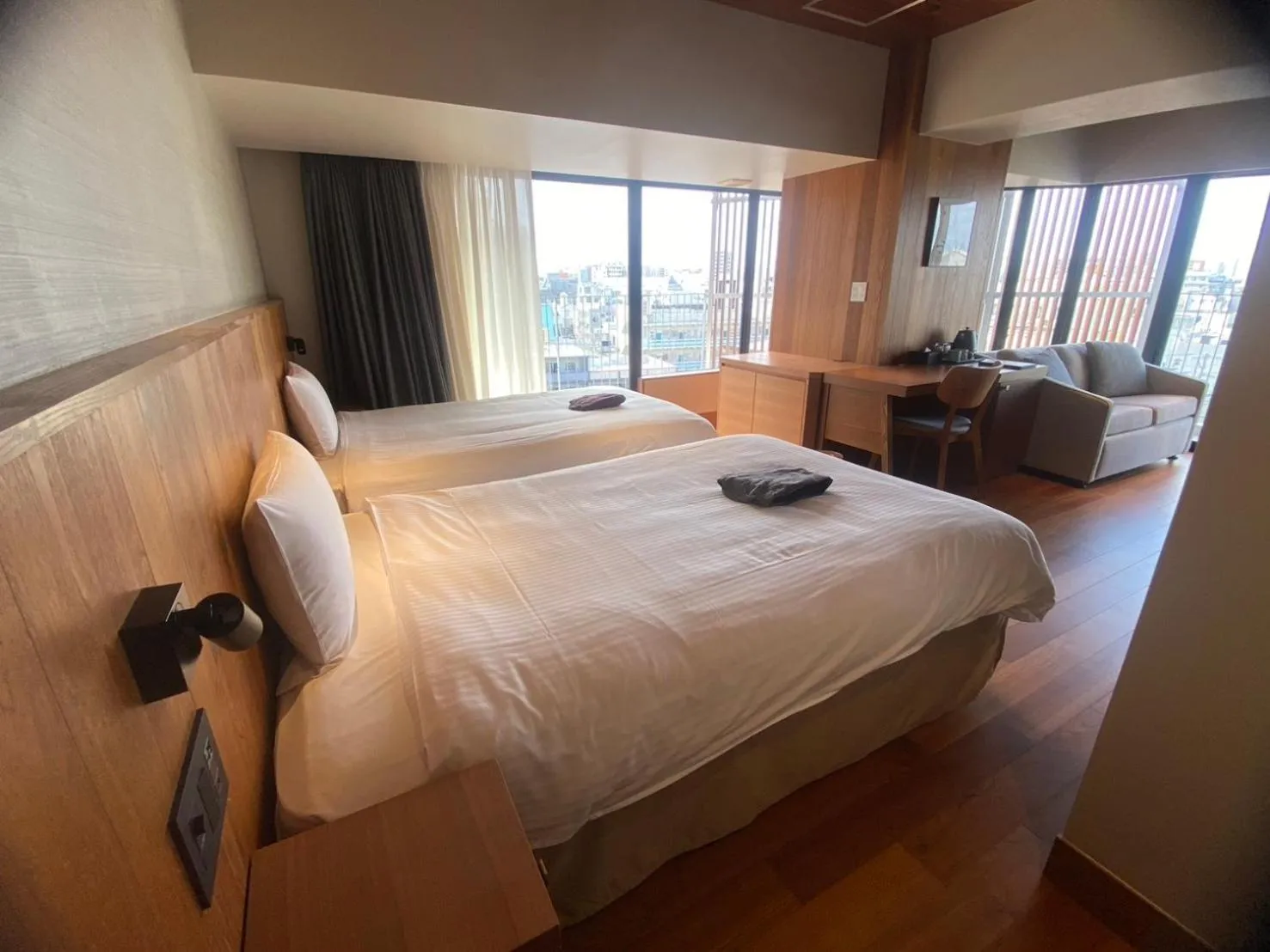 Bed in PROSTYLE TERRACE NAHA
