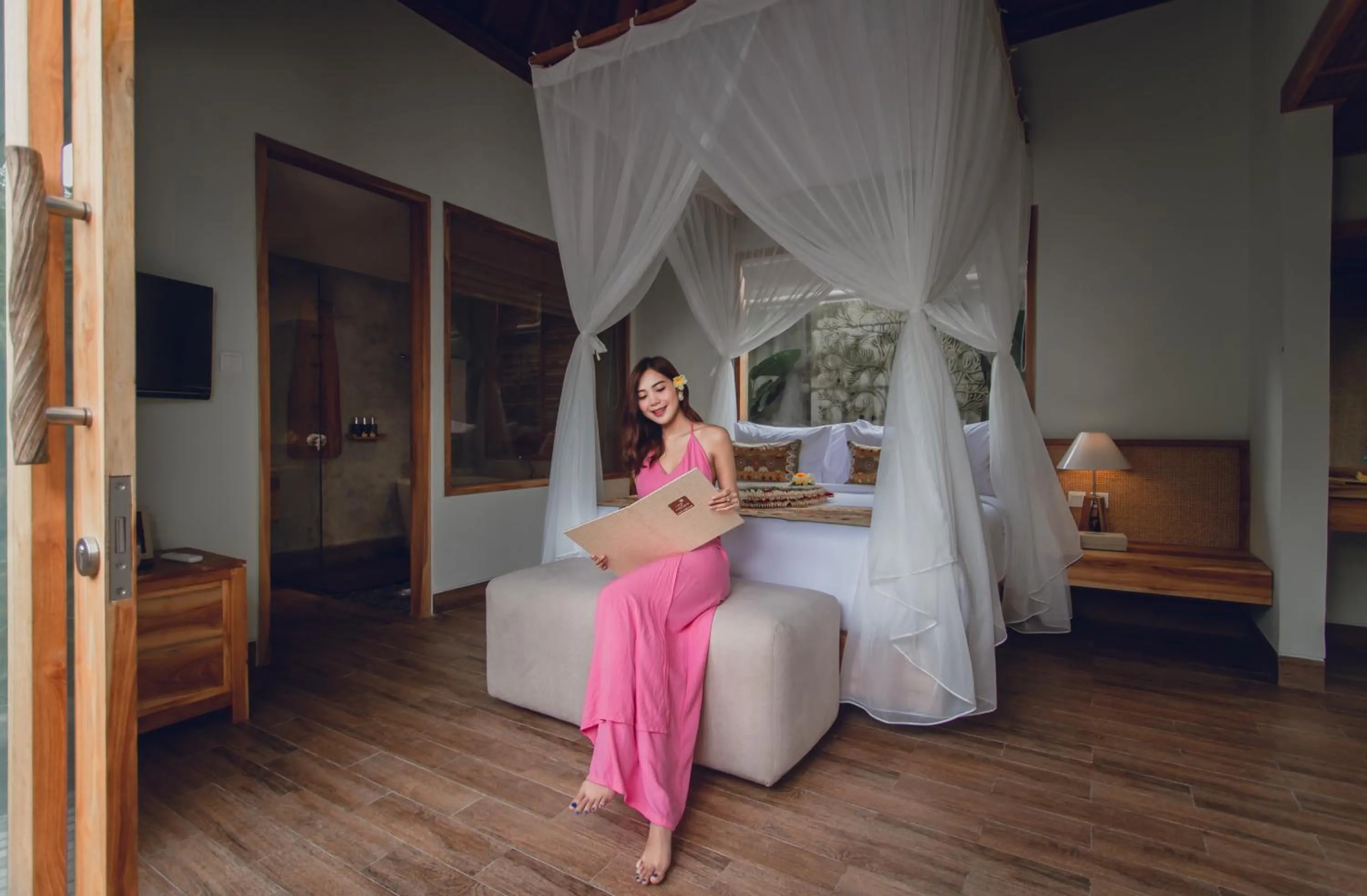 Bed in Reswaha Villas by GenuineHost