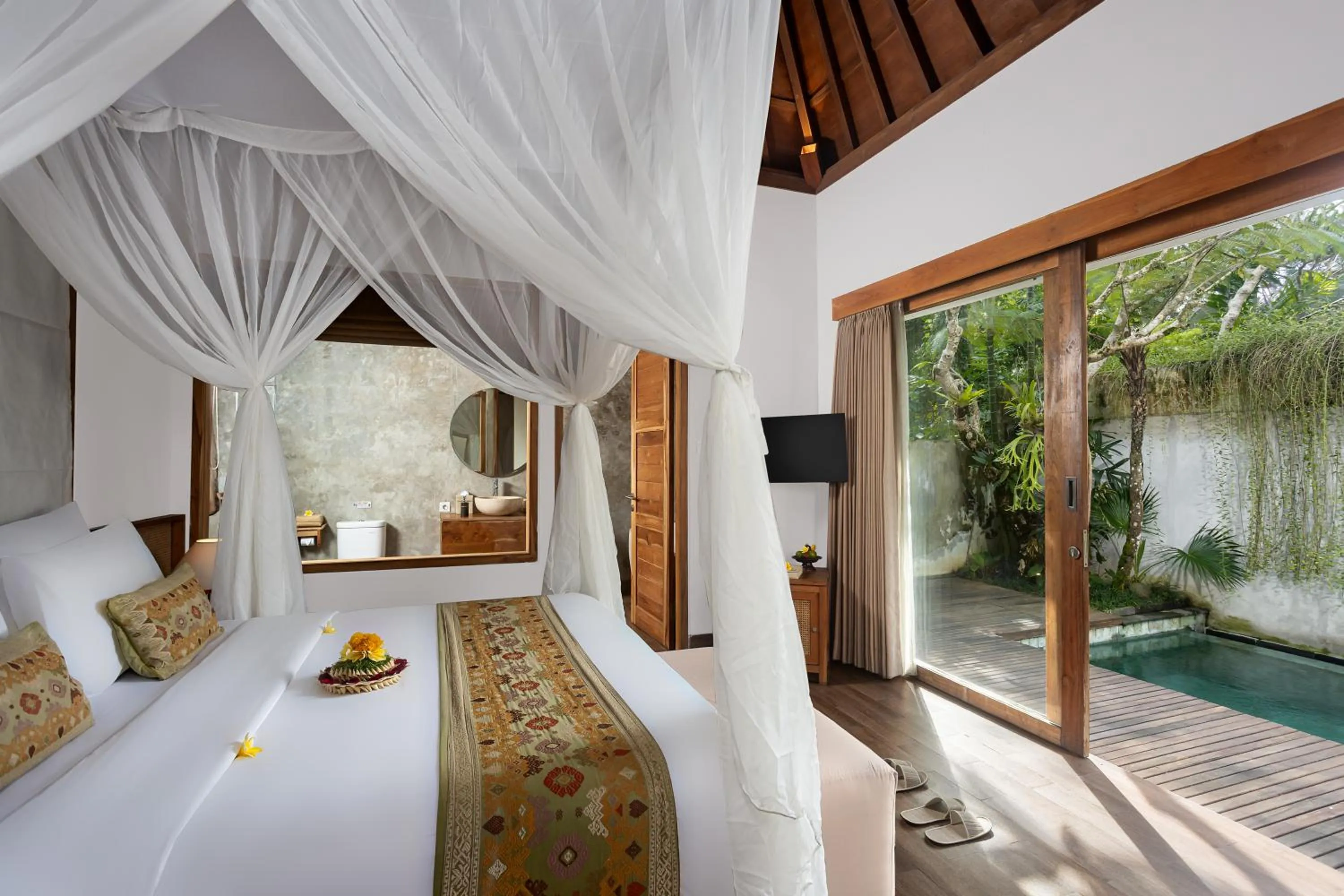Bed in Reswaha Villas by GenuineHost