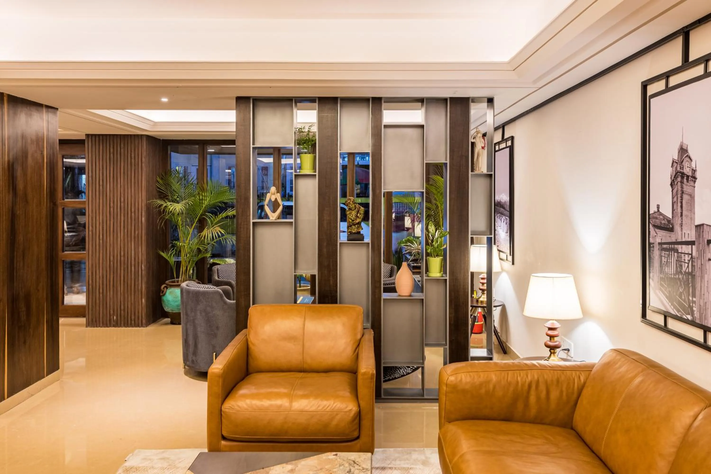 Seating area in Udaan Himalayan Suites and Spa