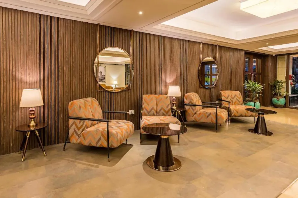 Seating area in Udaan Himalayan Suites and Spa