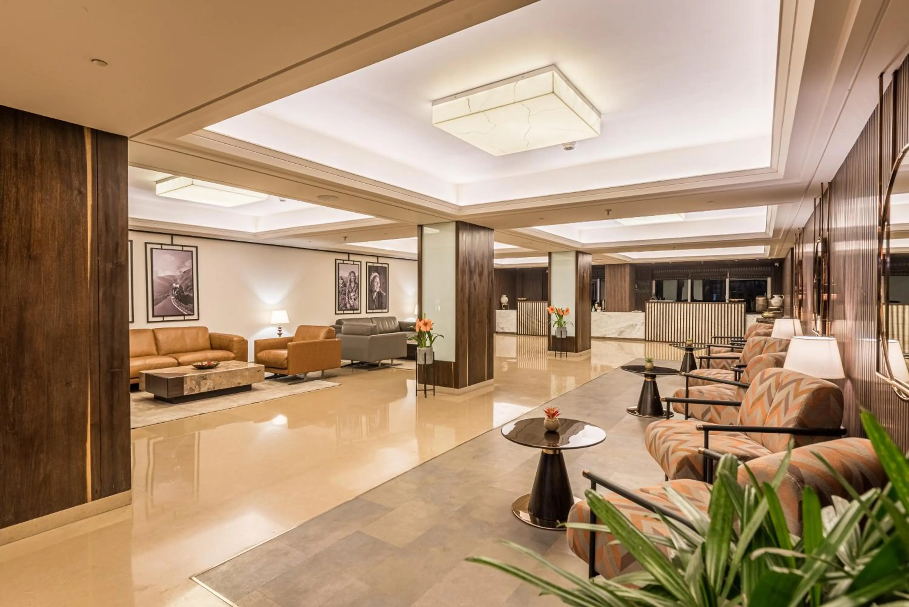 Lobby or reception in Udaan Himalayan Suites and Spa