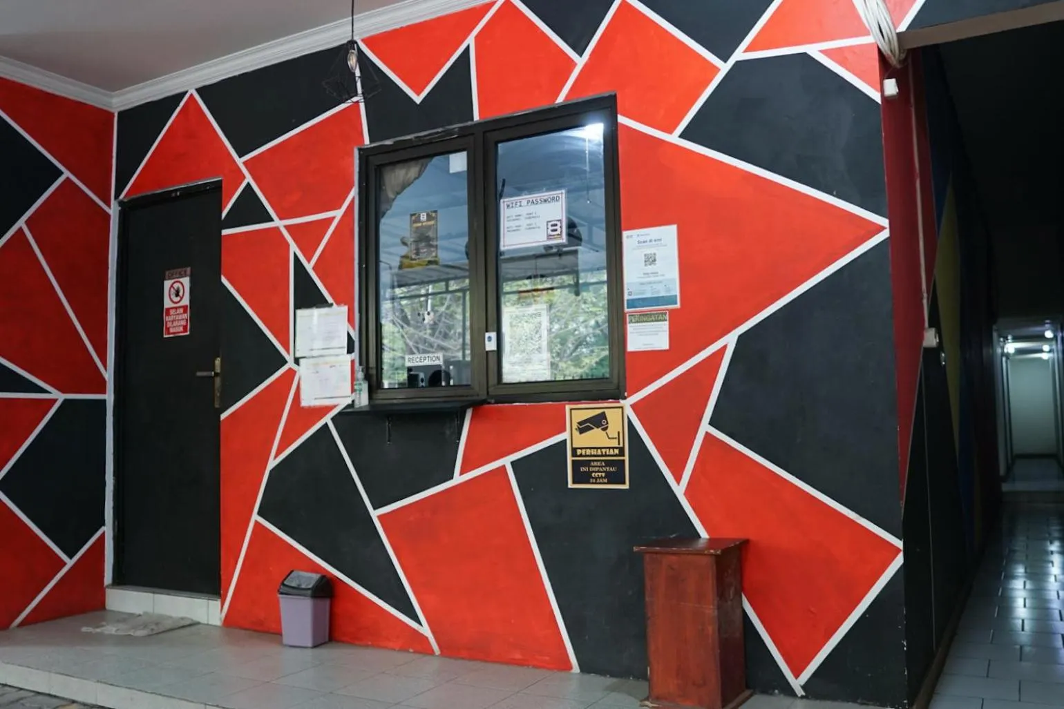 Floor plan in Cosmo Tanjung Duren Mitra RedDoorz