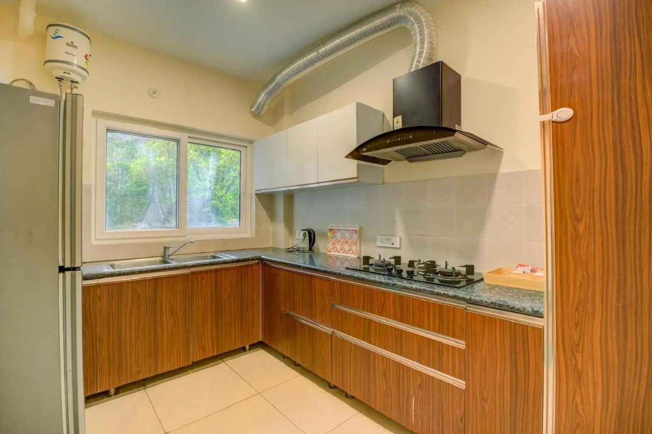 kitchen in Golden Healing Journeys Homestay