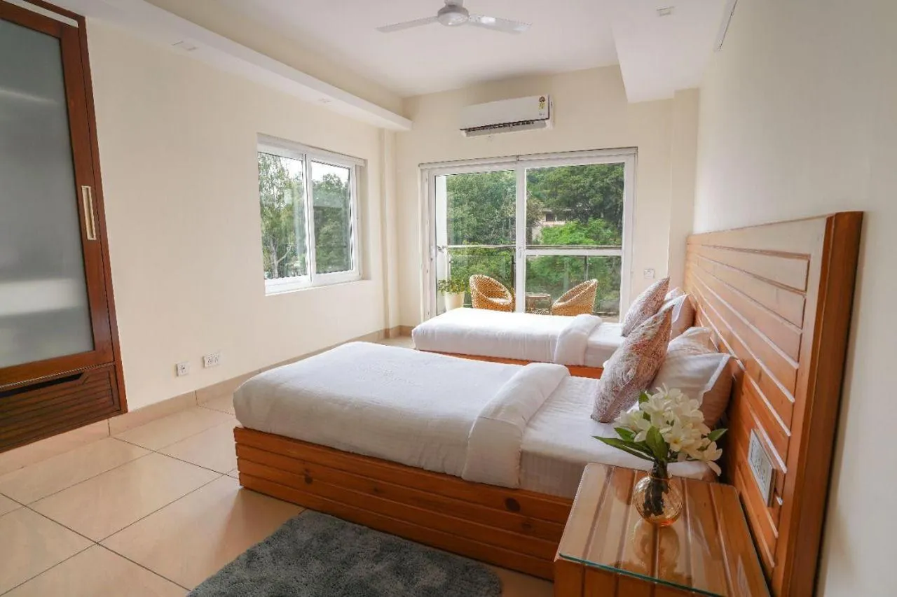 Bed in Golden Healing Journeys Homestay