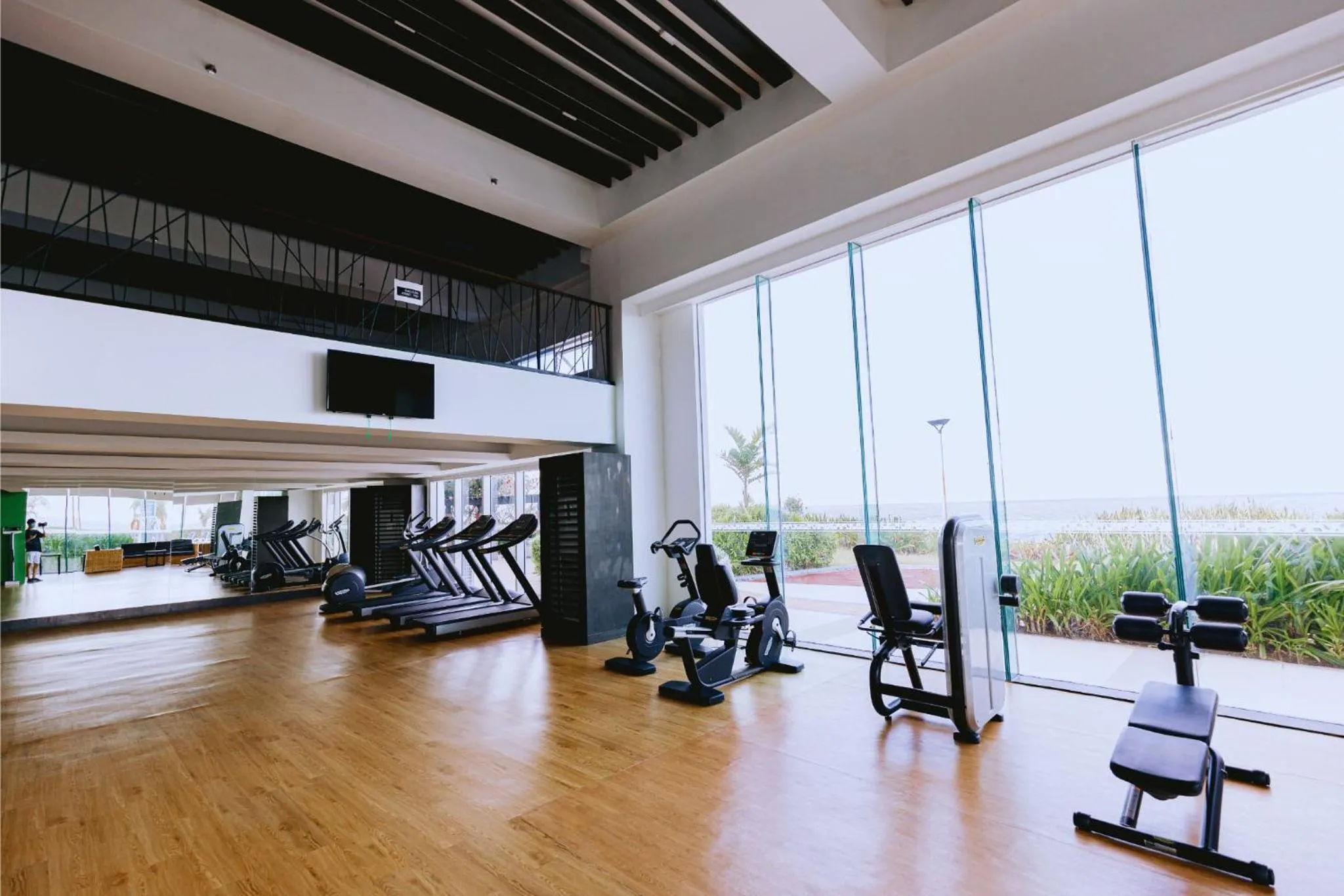 Fitness centre/facilities in Arterra Seaview Resort