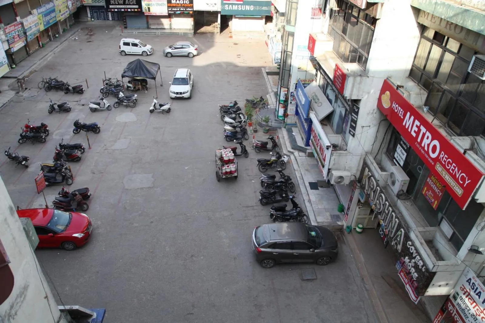 View (from property/room) in Hotel Metro Regency Meerut