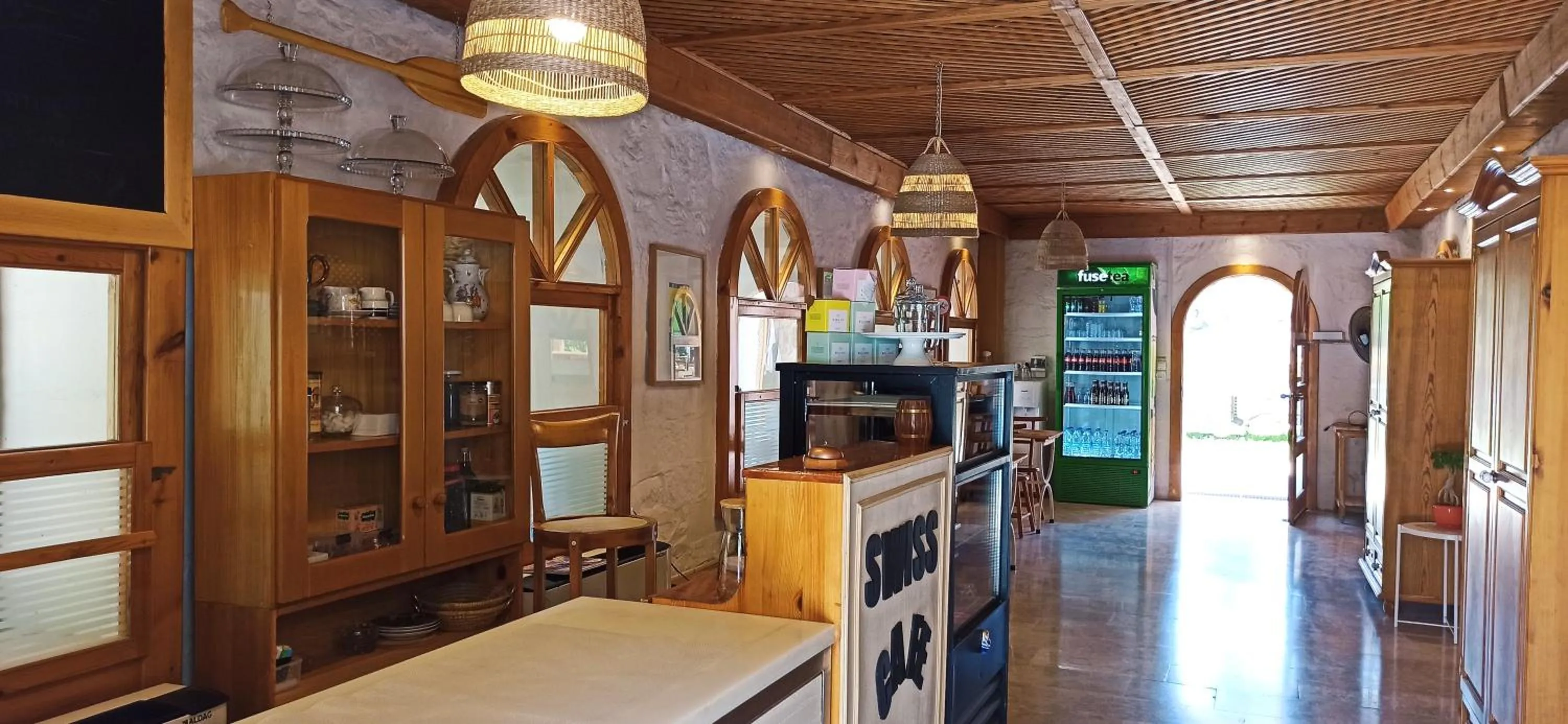 Seating area in Swiss Eviniz Hotel