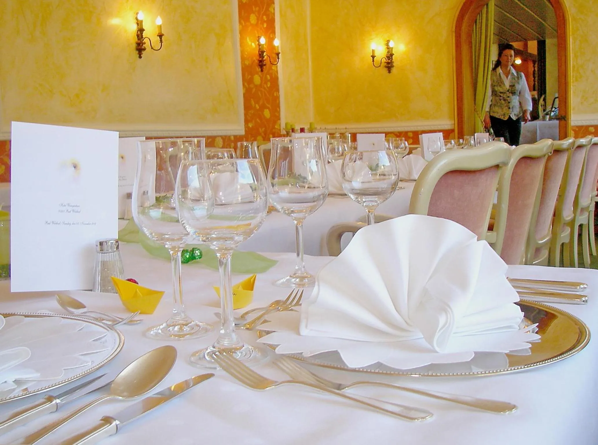 Decorative detail in Hotel Weingärtner