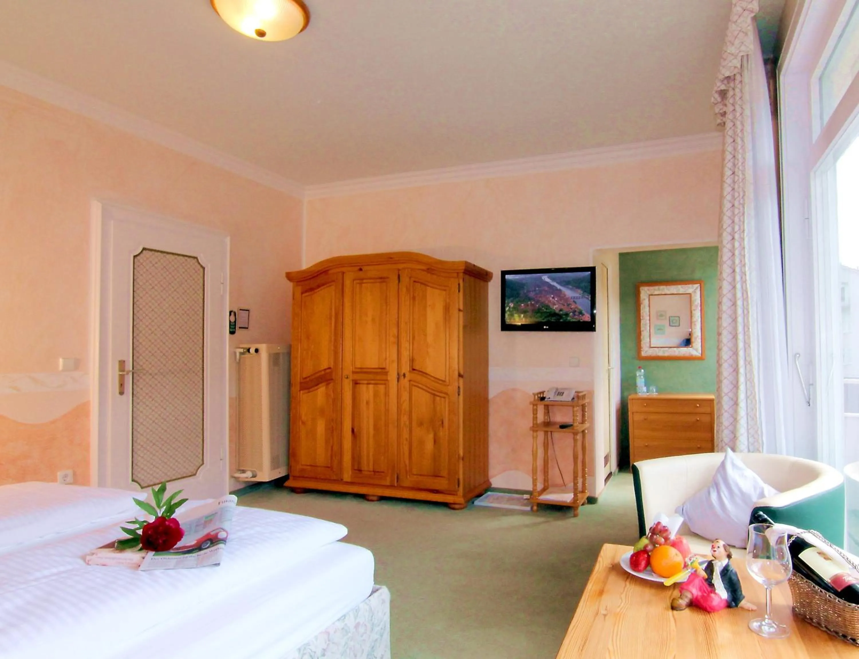 Seating area in Hotel Weingärtner