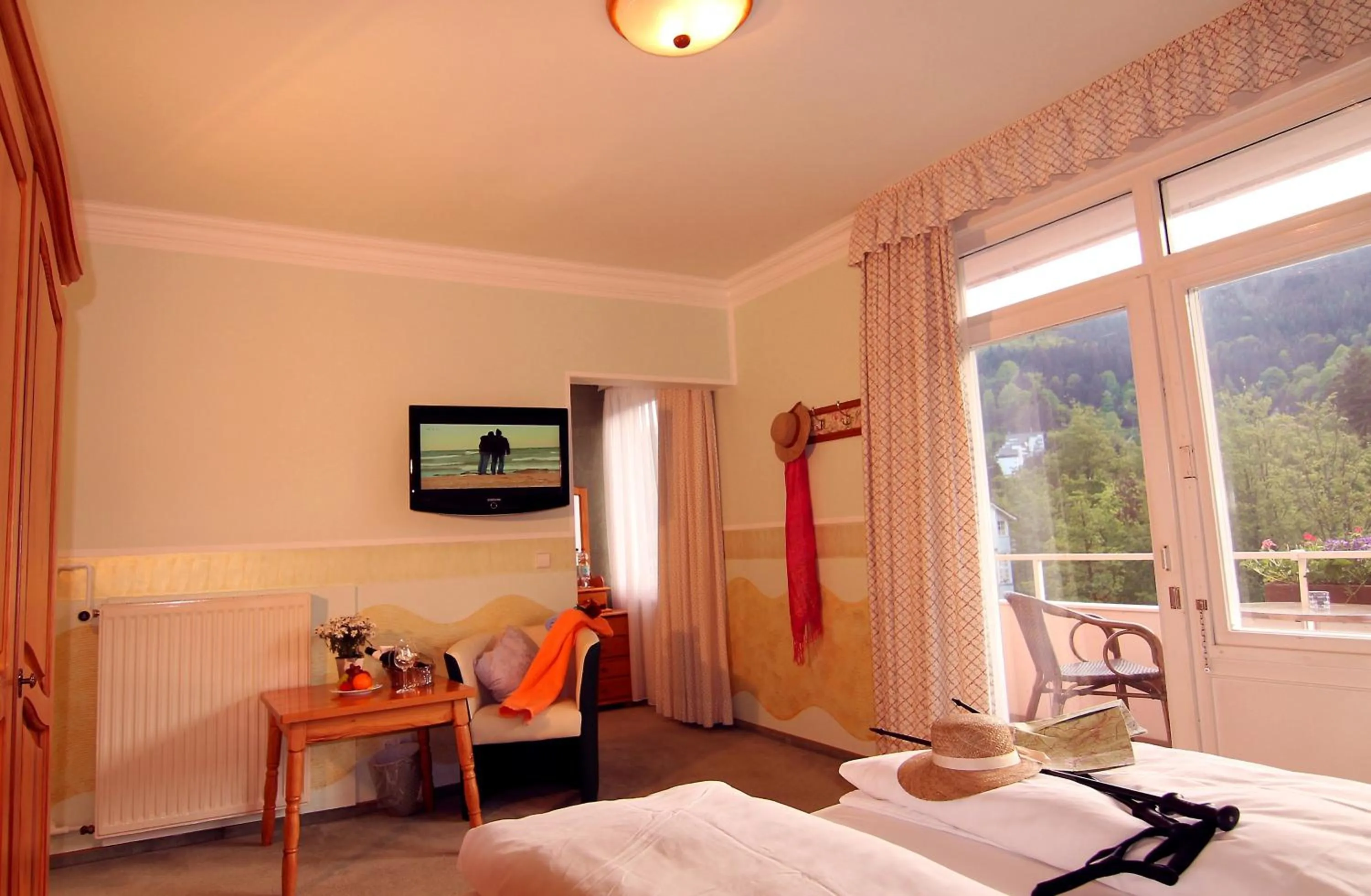 Seating area in Hotel Weingärtner