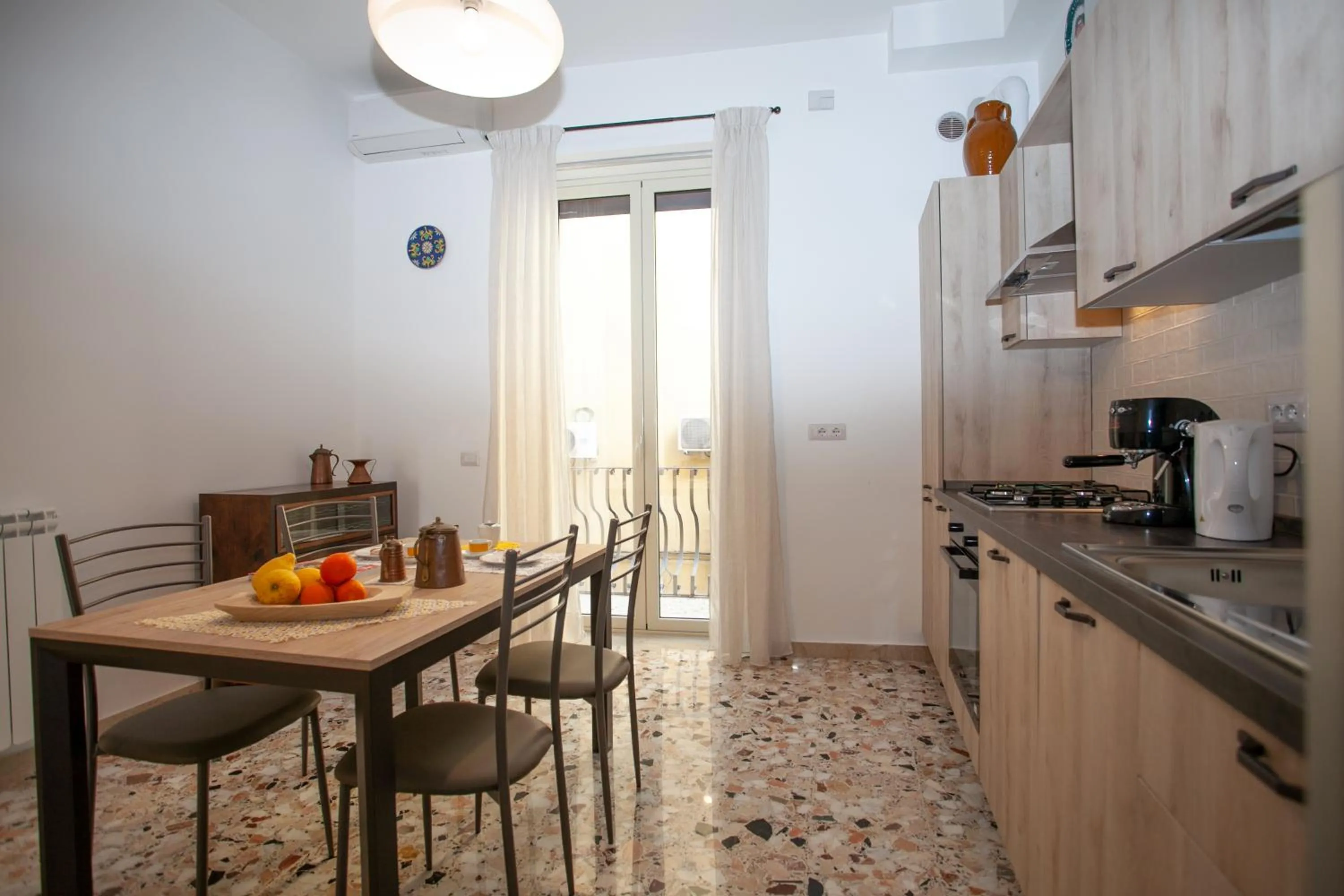 Kitchen or kitchenette in Casa Rosa