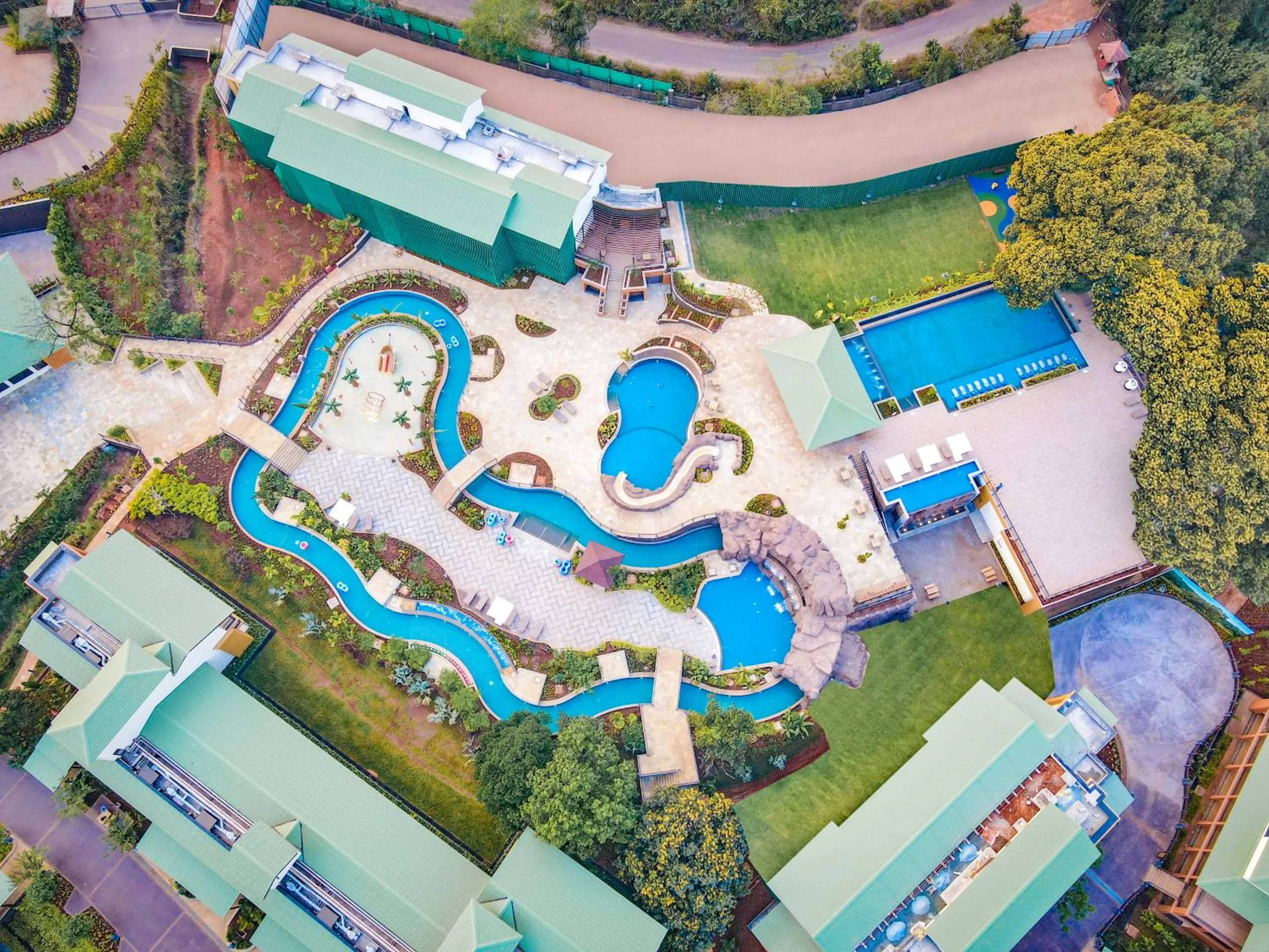 Bird's eye view in Club Mahindra Assonora, Goa