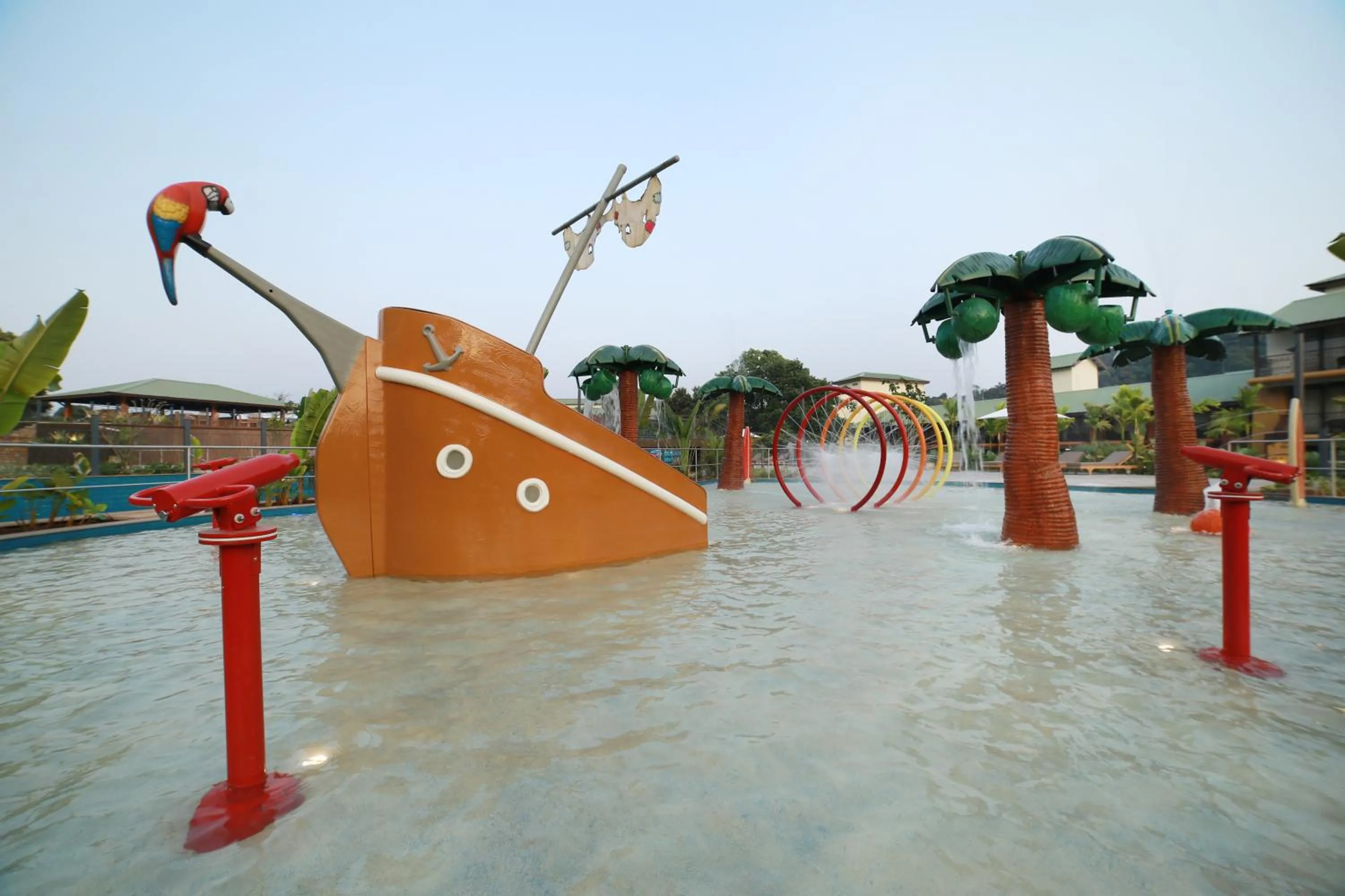 Aqua park in Club Mahindra Assonora, Goa