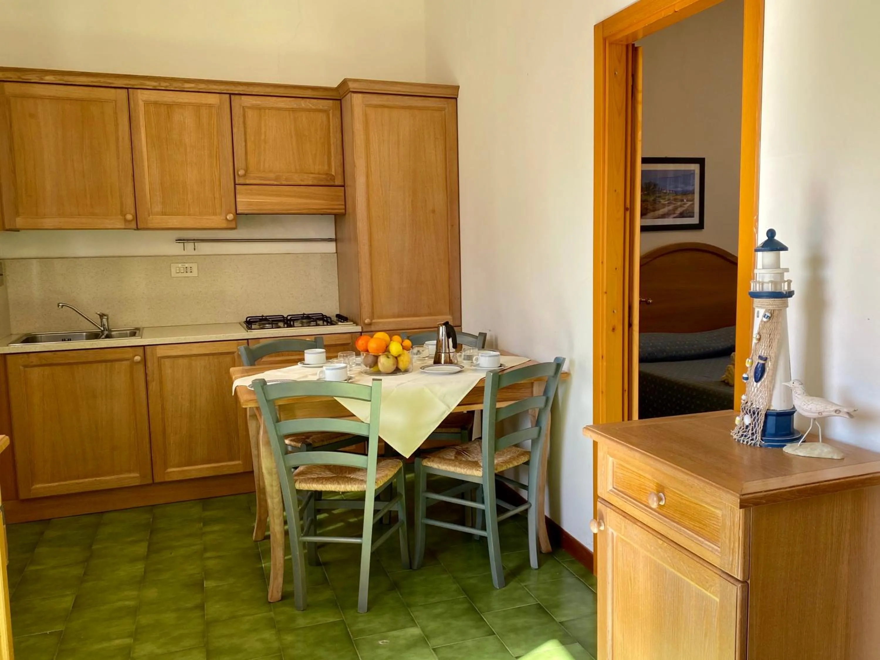 Kitchen or kitchenette in RESIDENCE TERME ISOLA D'ELBA SRL