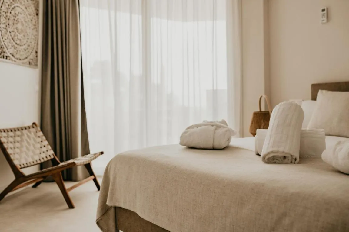 Bed in Portomar Apartments - 4-Star Superior Hotel