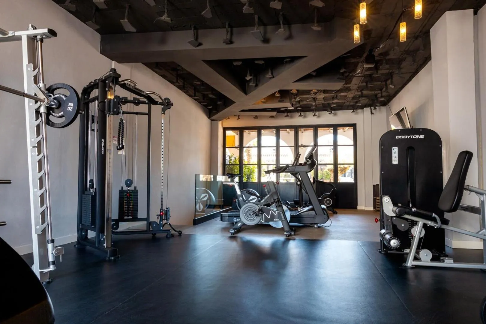 Fitness centre/facilities in Portomar Apartments - 4-Star Superior Hotel