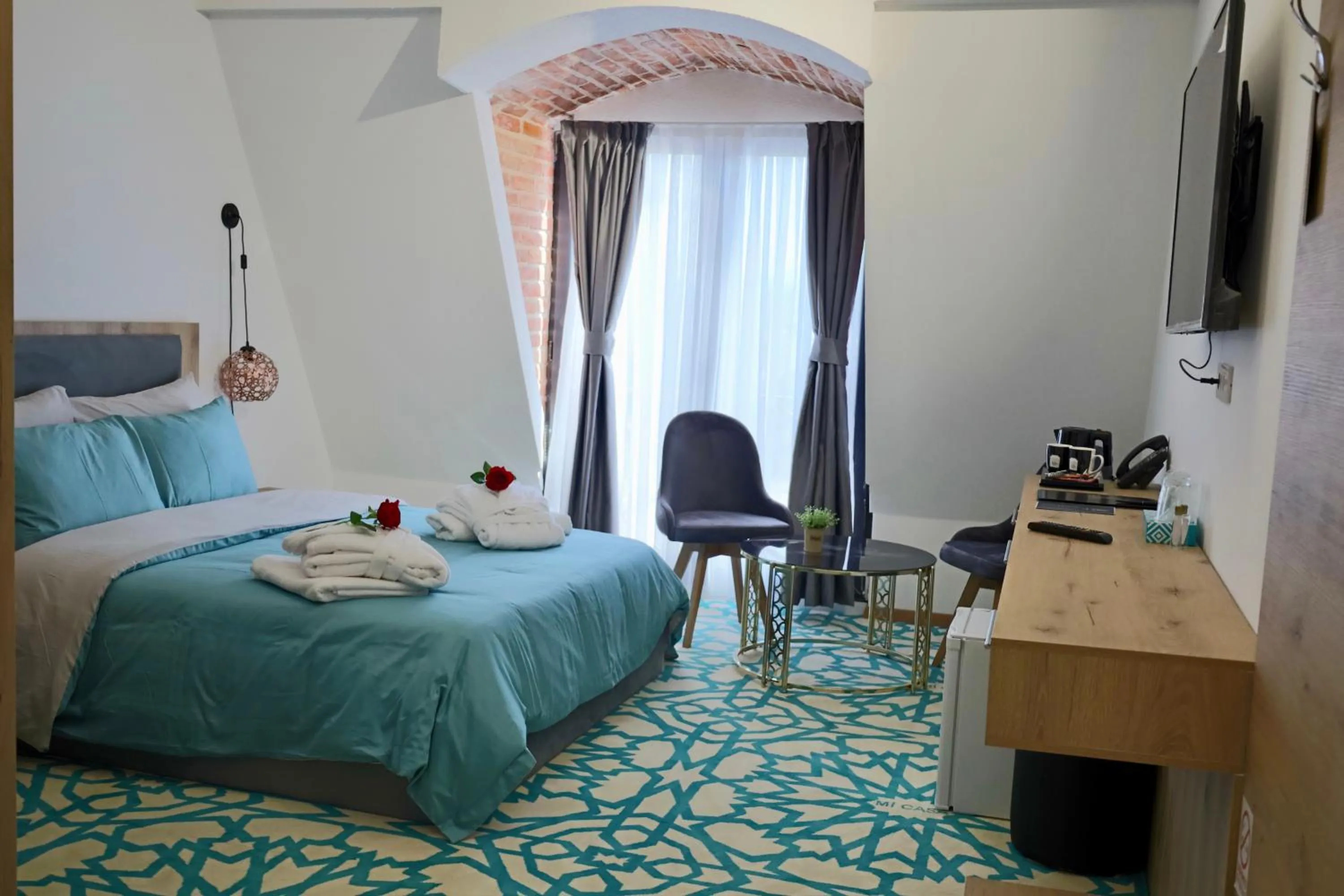 View (from property/room), Bed in Mi Casa