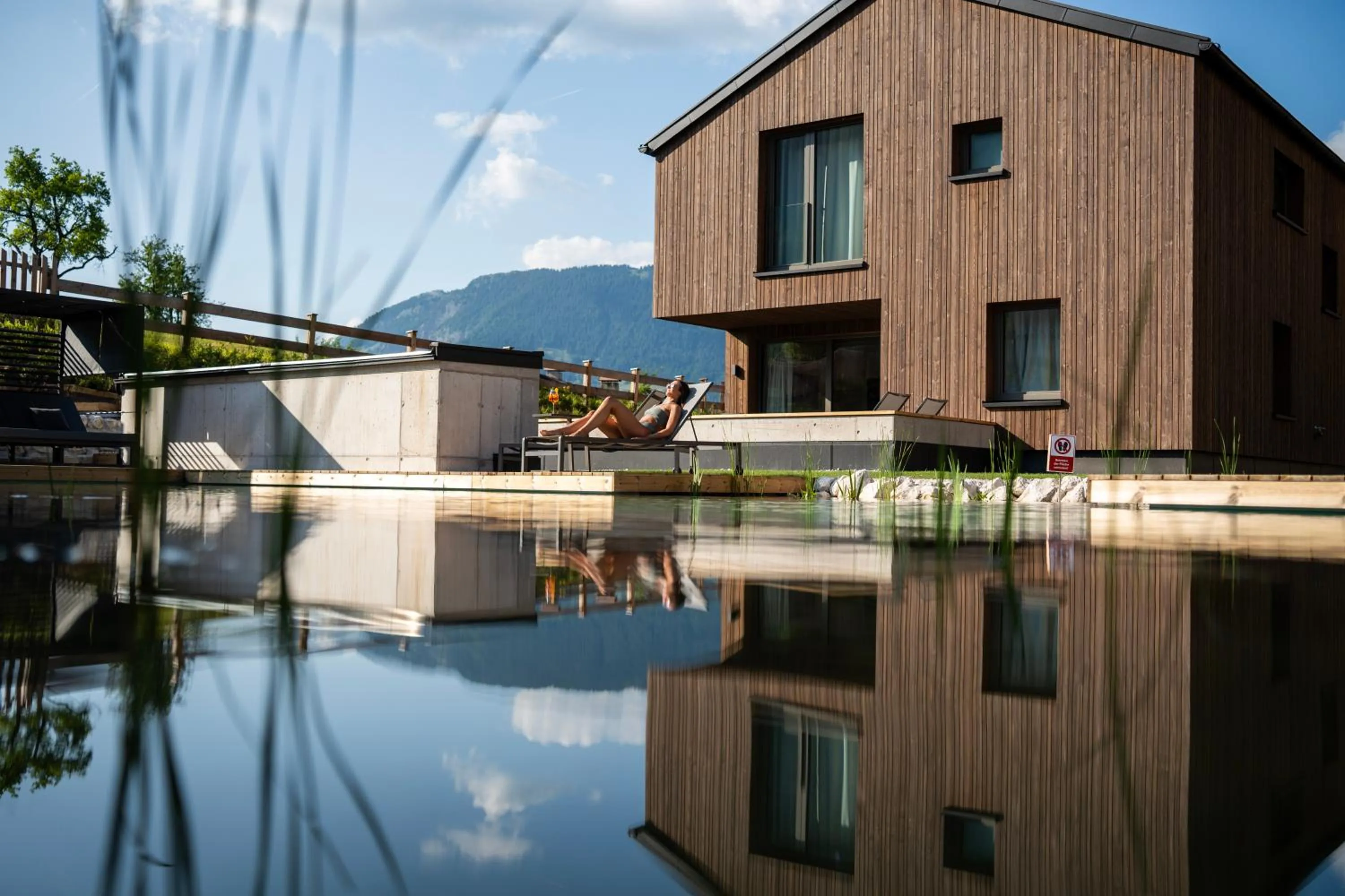 Swimming pool in ADEA Lifestyle Suites Fieberbrunn