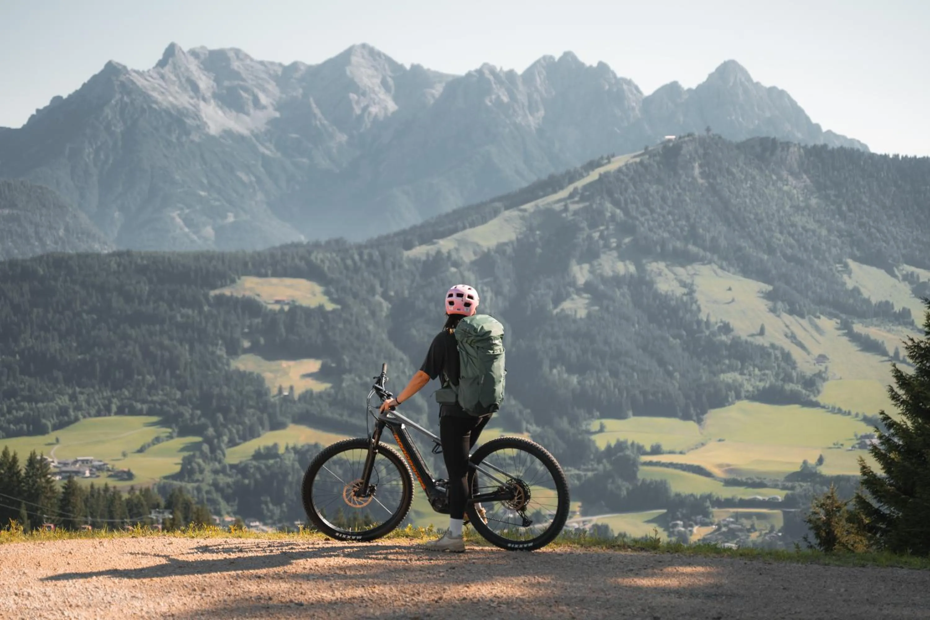 Cycling in ADEA Lifestyle Suites Fieberbrunn