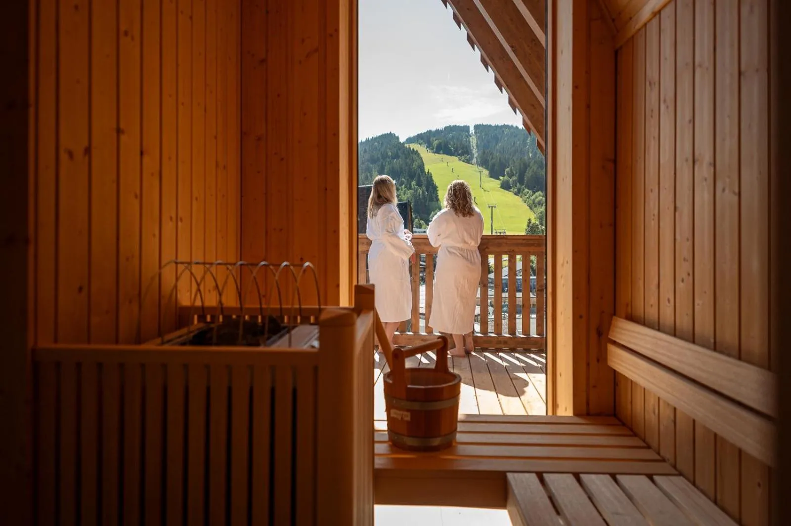 Natural landscape in ADEA Lifestyle Suites Fieberbrunn